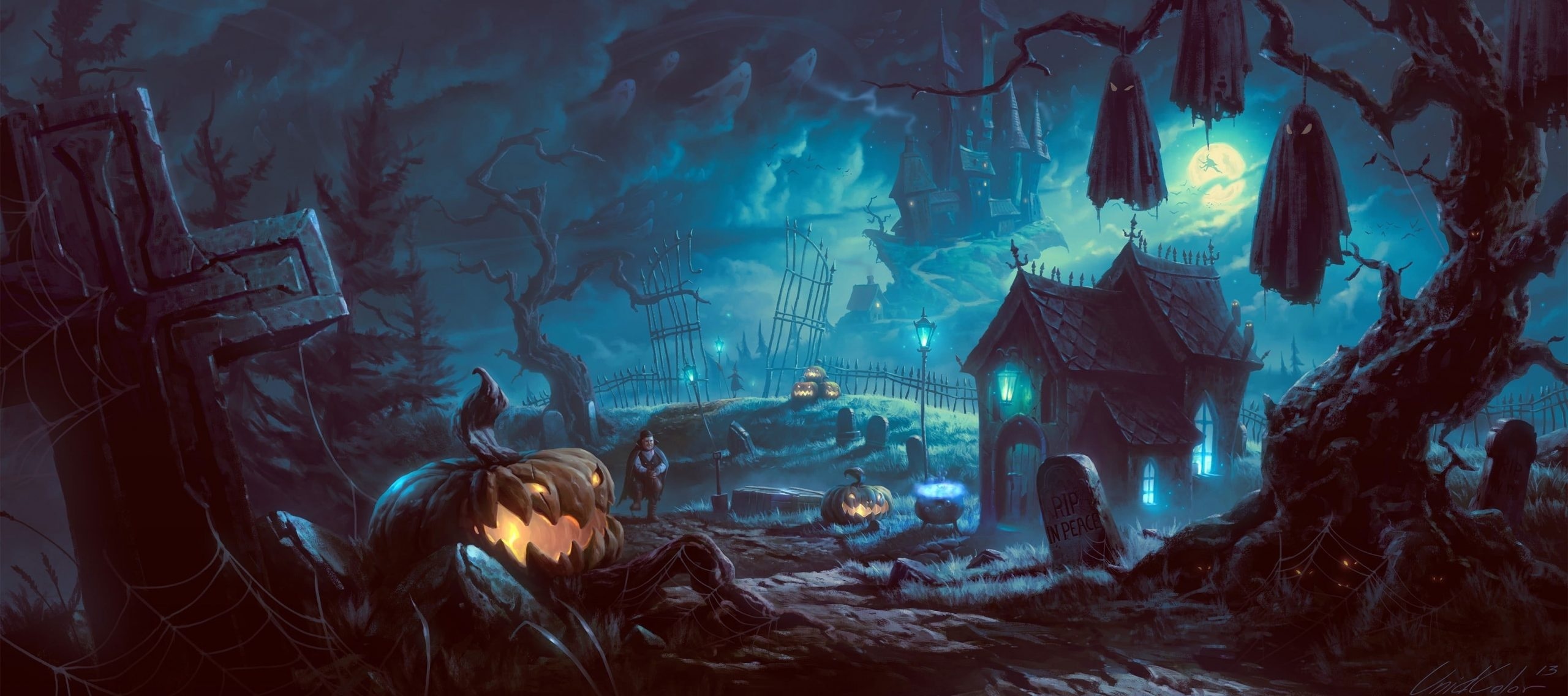 Halloween Haunted Houses