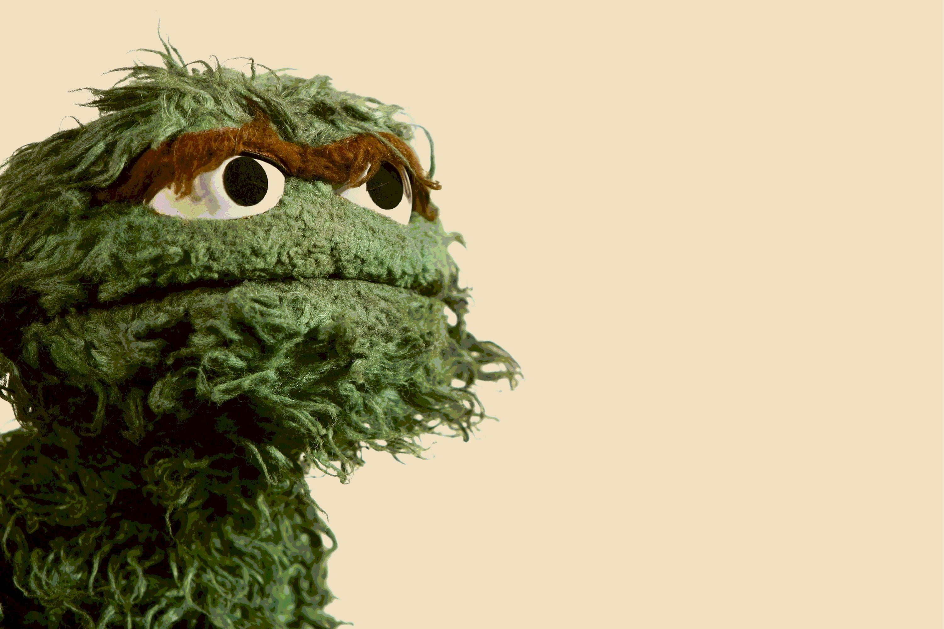 Sesame Street Animation, Grover character, Oscar the Grouch, High-definition wallpaper, 3000x2010 HD Desktop