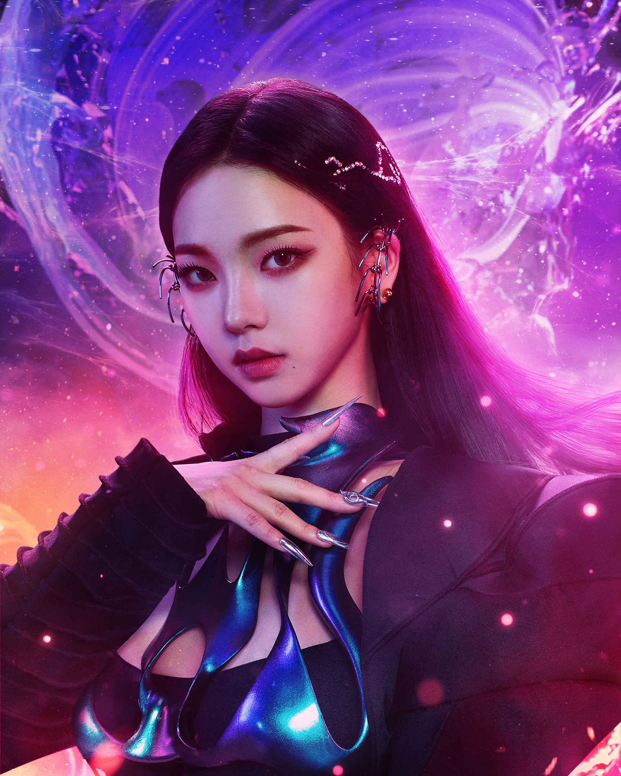 Competing with Aespa, K-pop industry, Allkpop forums, Fan discussions, 2000x2500 HD Phone