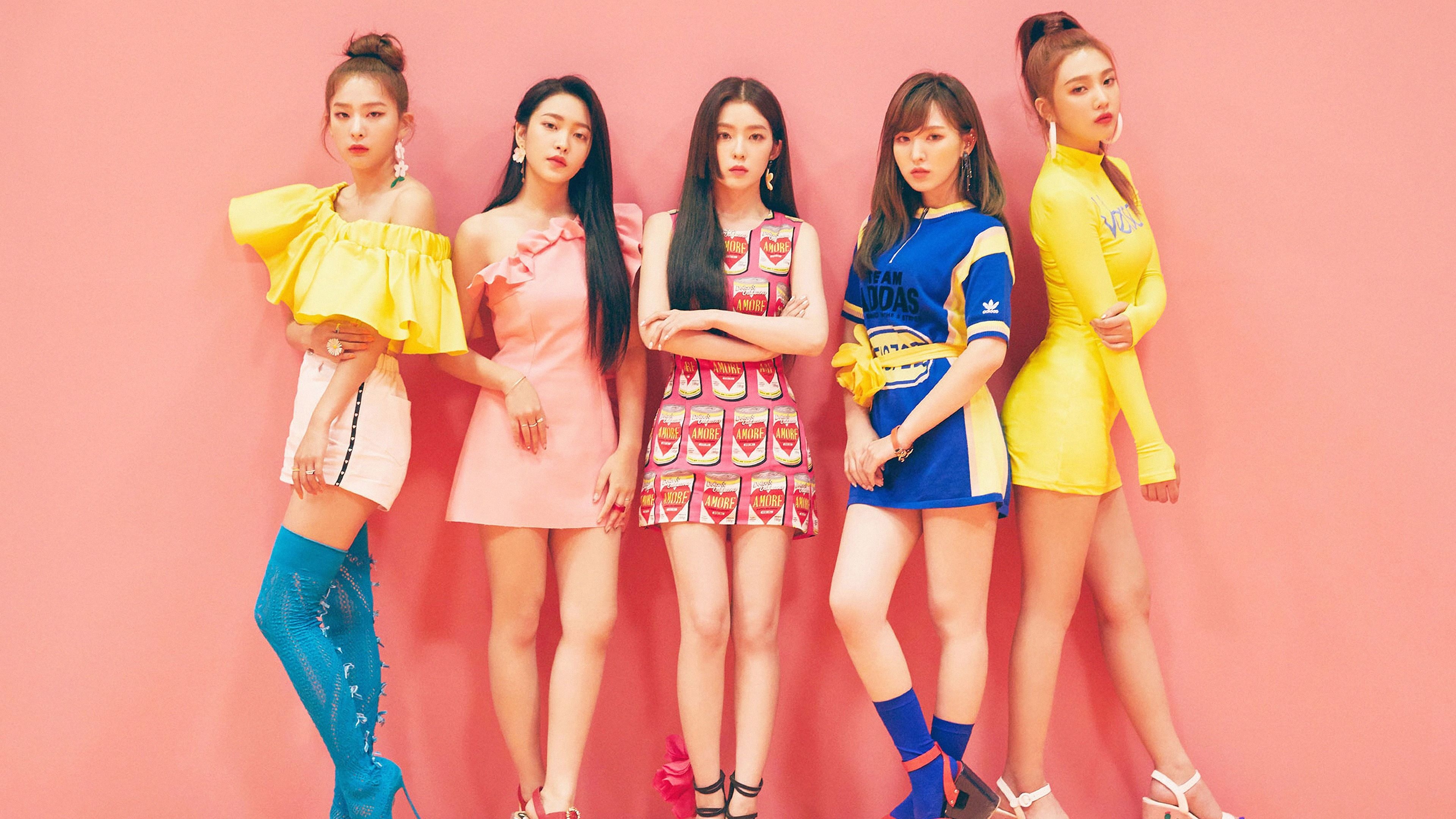 Power Up, Red Velvet (K-pop) Wallpaper, 3840x2160 4K Desktop