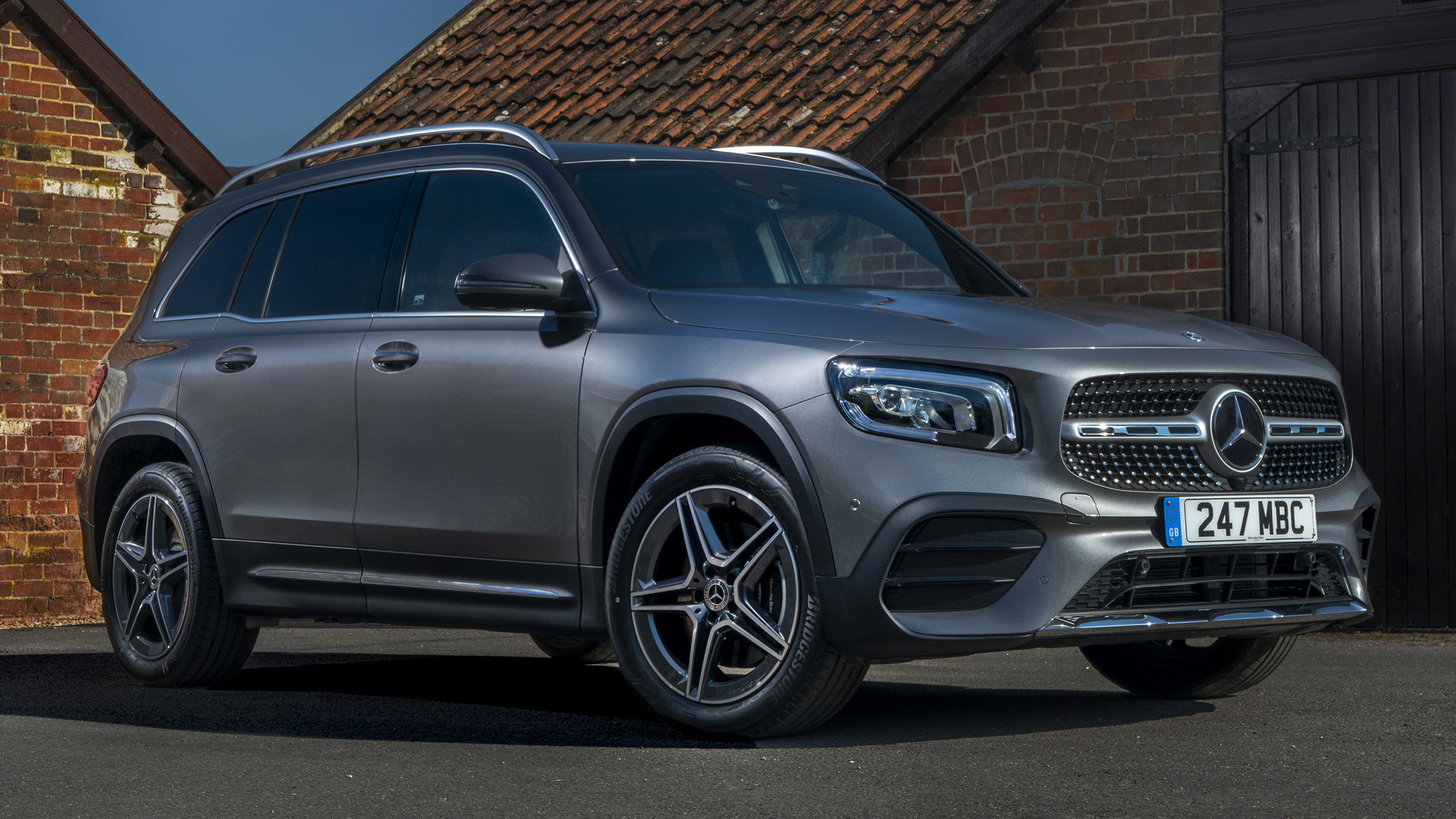 Mercedes-Benz GLB, Auto expertise, 2020 GLB Class AMG Line, UK wallpapers, 1920x1080 Full HD Desktop
