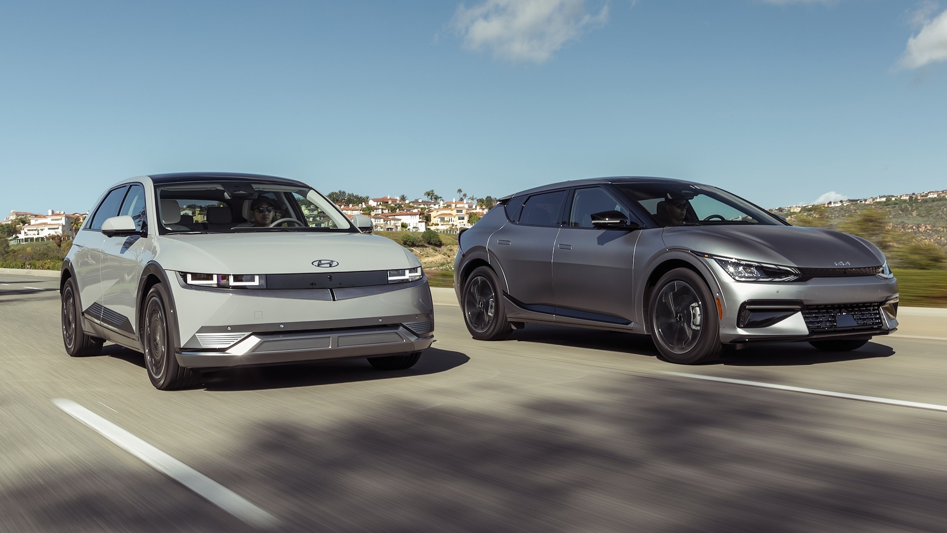 Hyundai Ioniq 5 vs. Kia EV6, Hyundai IONIQ 5 Wallpaper, 1920x1080 Full HD Desktop