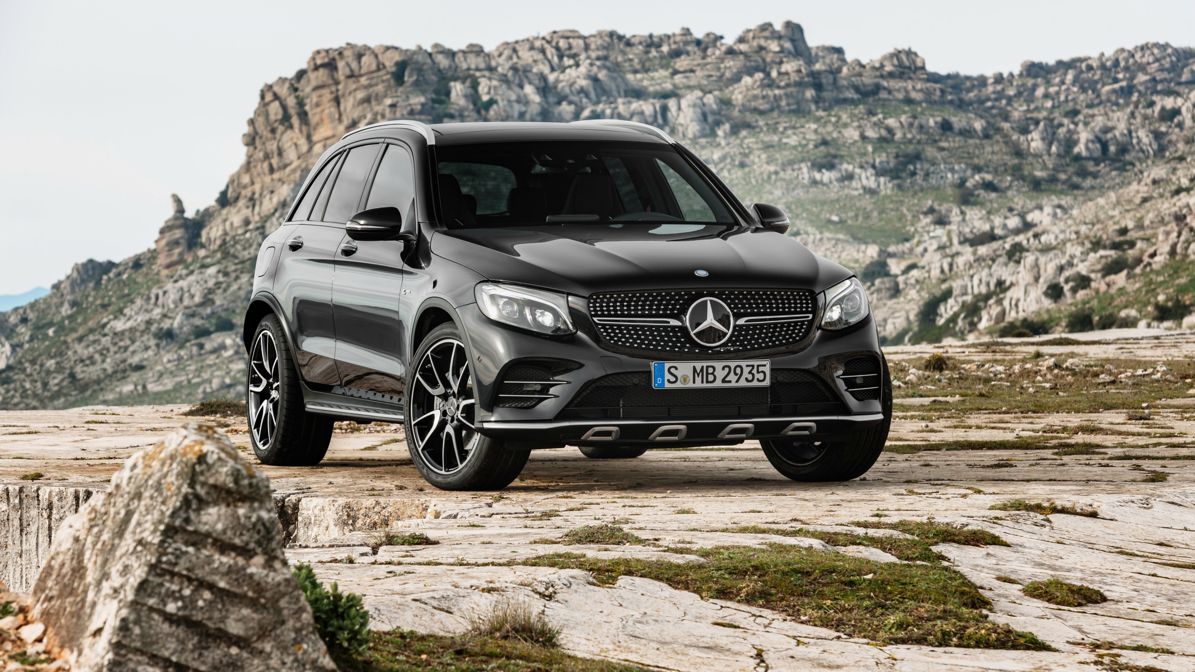 AMG GLC 43, Mercedes-Benz GLC Wallpaper, 3840x2160 4K Desktop