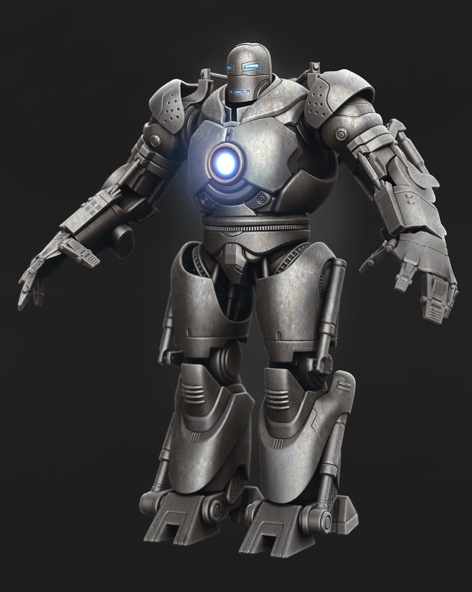 Iron Monger, Artstation, The Iron Monger, 1560x1960 HD Phone
