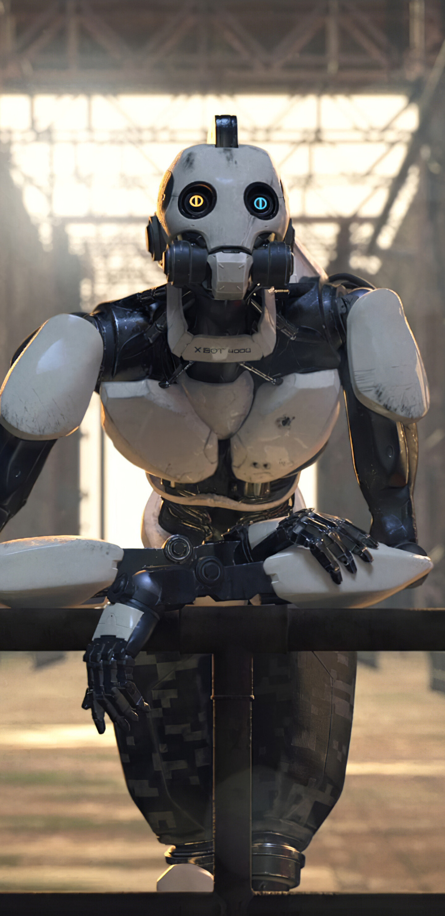 XBOT 4000, Love, Death & Robots Wallpaper, 1440x2960 HD Phone