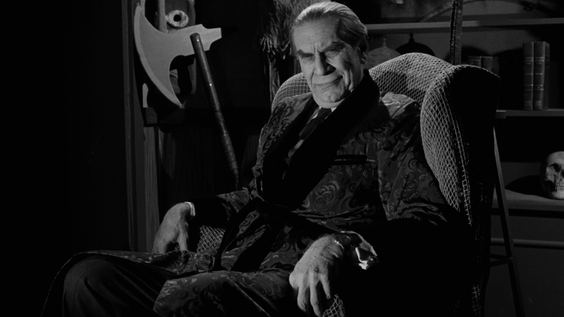 Ed Wood film, Johnny Depp, Bela Lugosi, Z-grade horror, 1920x1080 Full HD Desktop