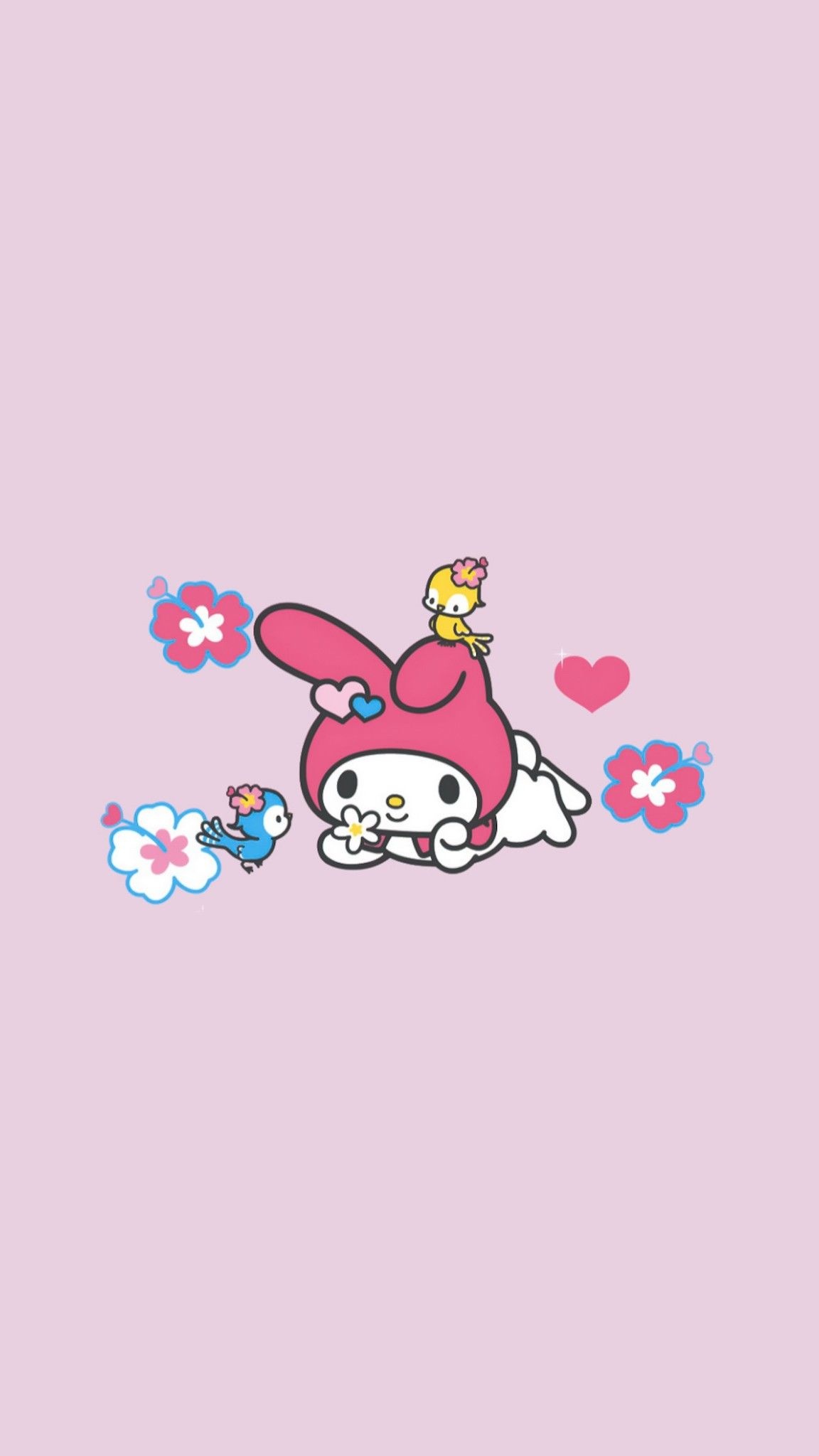 My Melody Kawaii wallpaper, Little Twin Stars, Cute and dreamy, 1160x2050 HD Phone