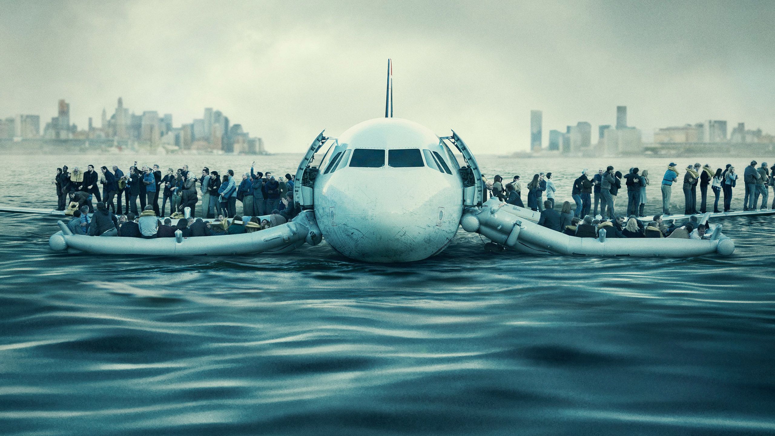 Sully movie, Aviation hero, Dramatic wallpapers, Inspiring true story, 2560x1440 HD Desktop