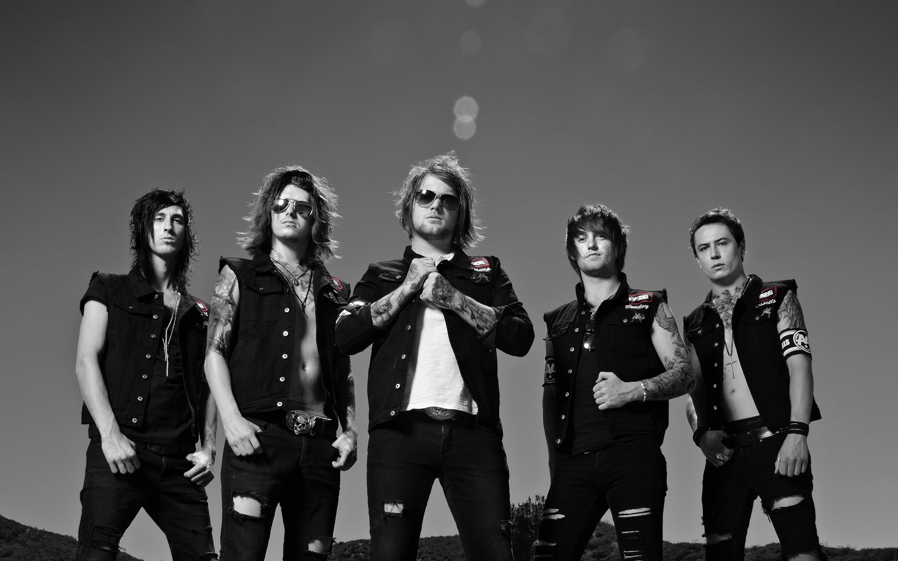 Asking Alexandria, Music, British Metal Band, Photoshoot, 2880x1800 HD Desktop