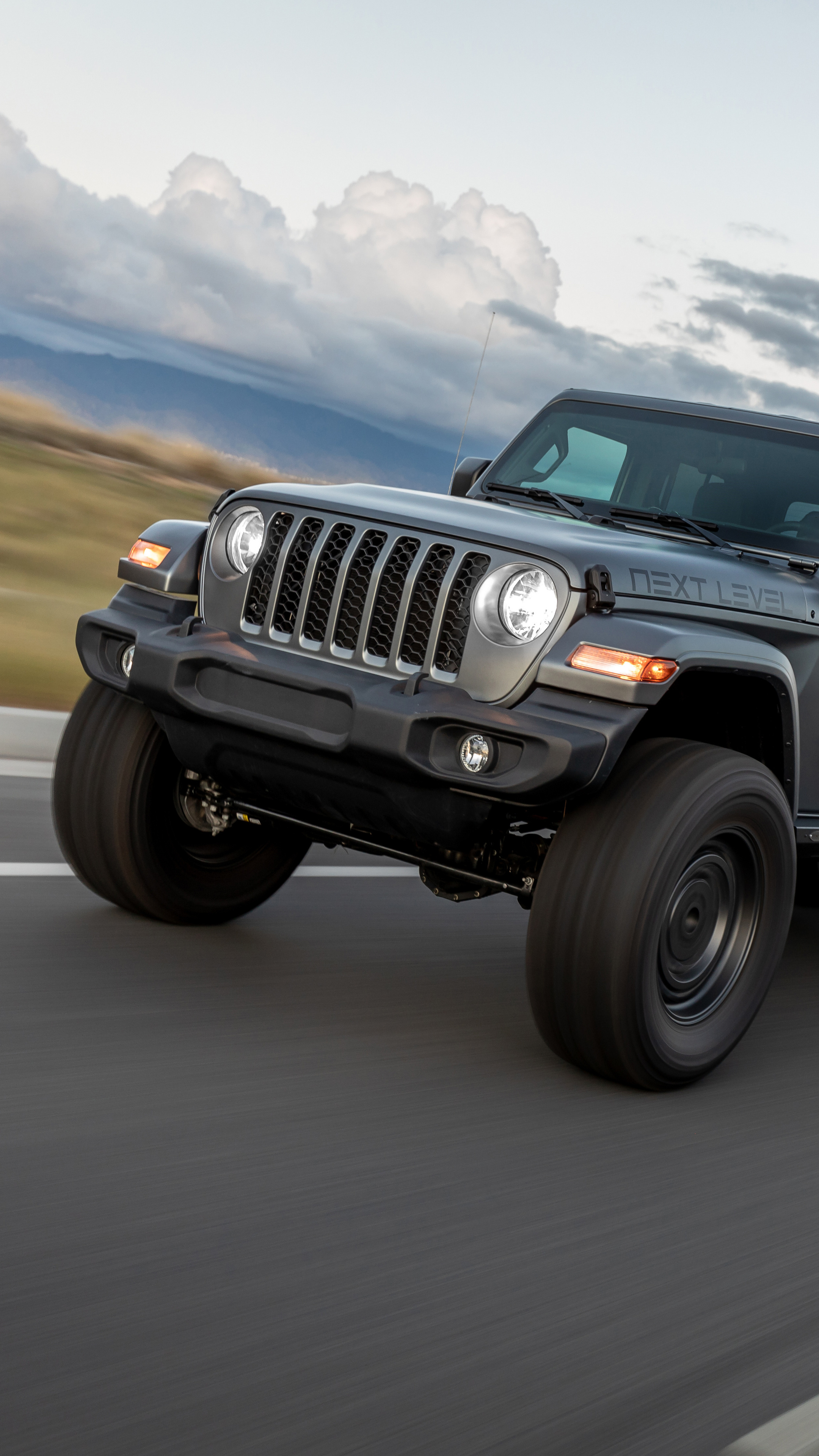 Next Level Edition, Jeep Gladiator Wallpaper, 2160x3840 4K Phone