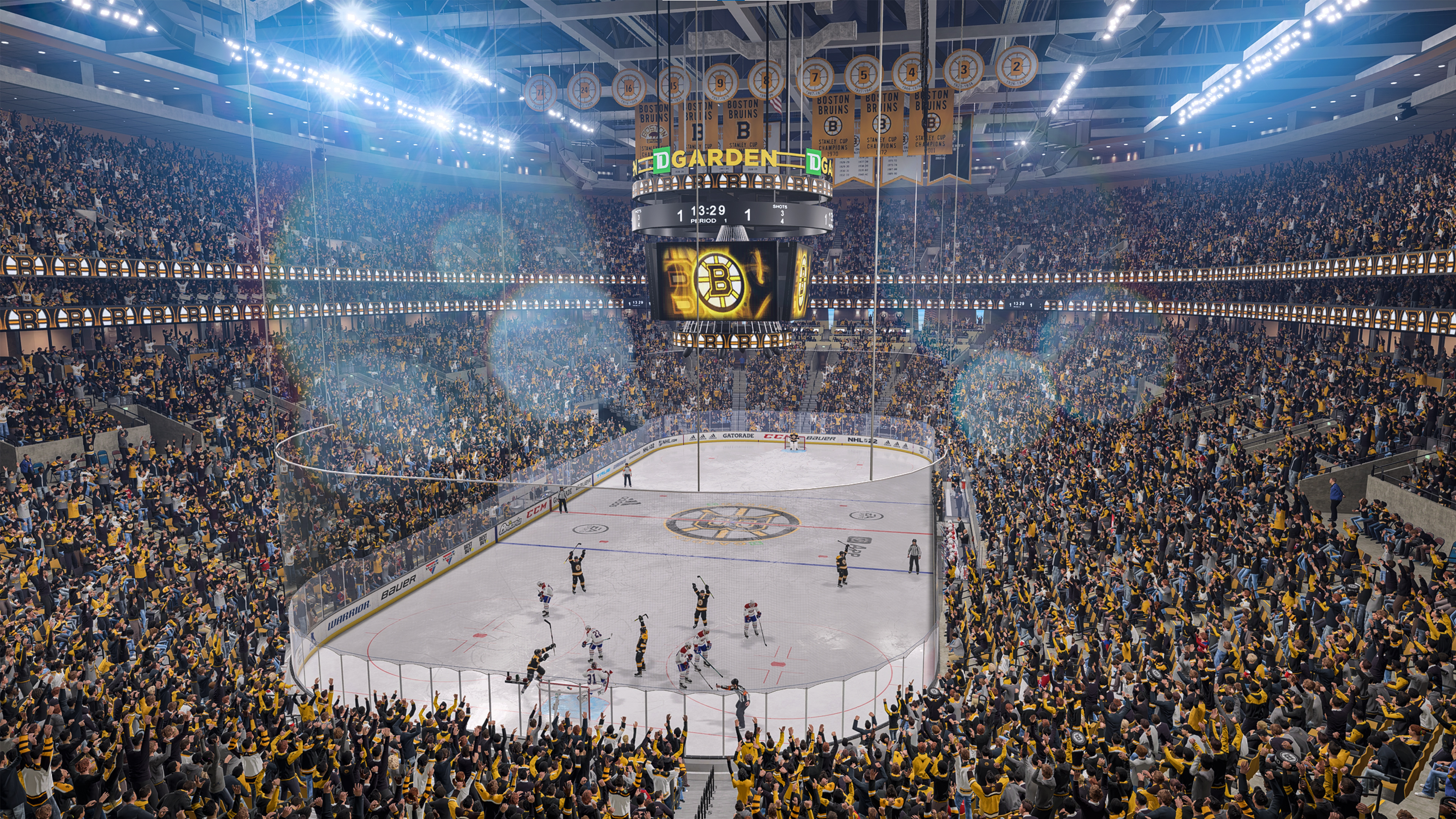 NHL 22, Hockey Rinks Wallpaper, 3840x2160 4K Desktop