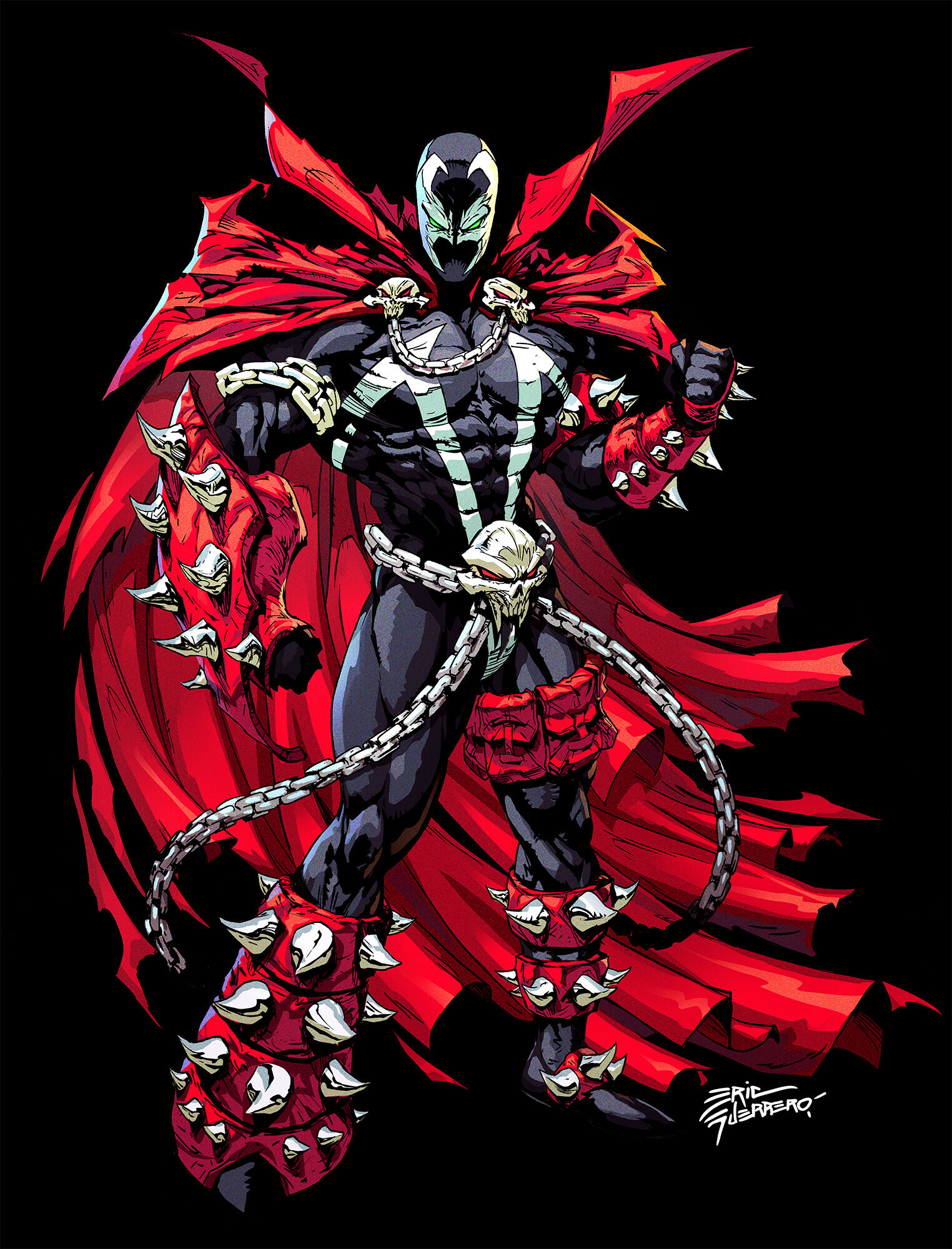 Art Station, Spawn artwork, Comic books, 1530x2000 HD Phone