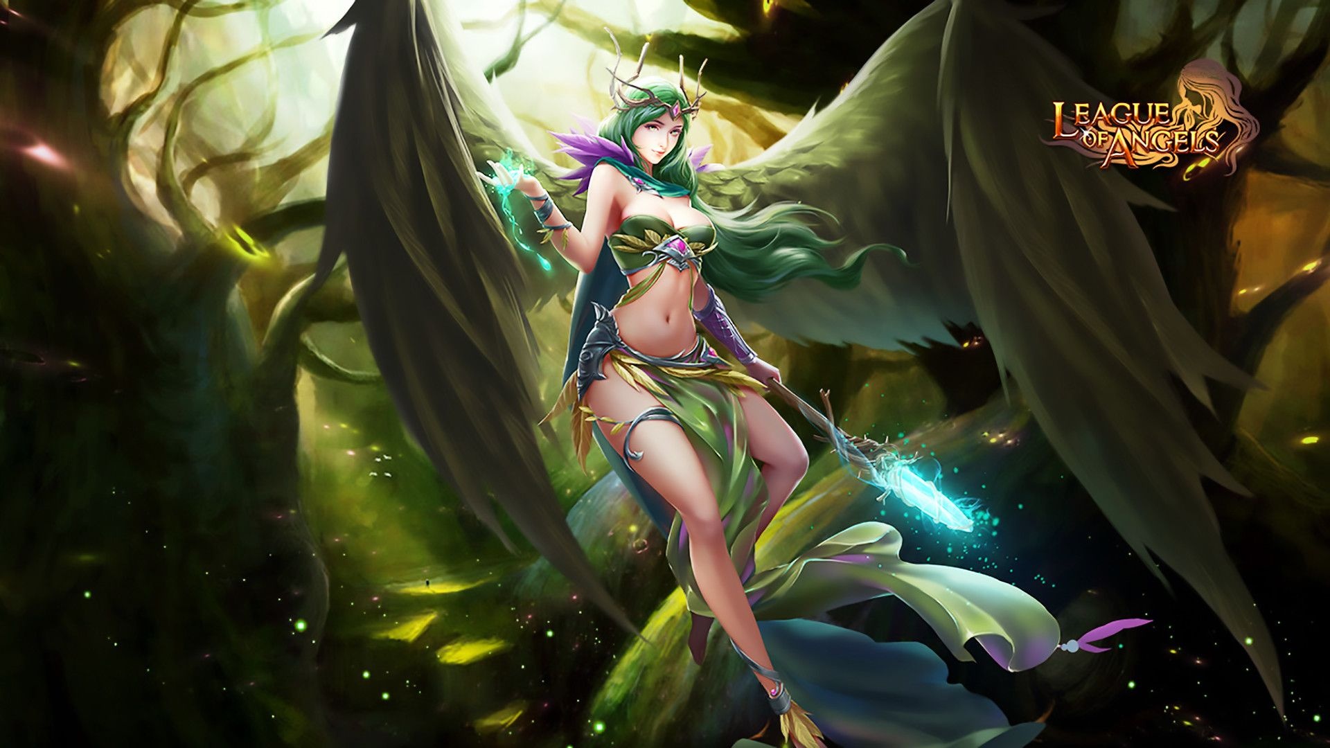 Gaia, League of Angels Wallpaper, 1920x1080 Full HD Desktop