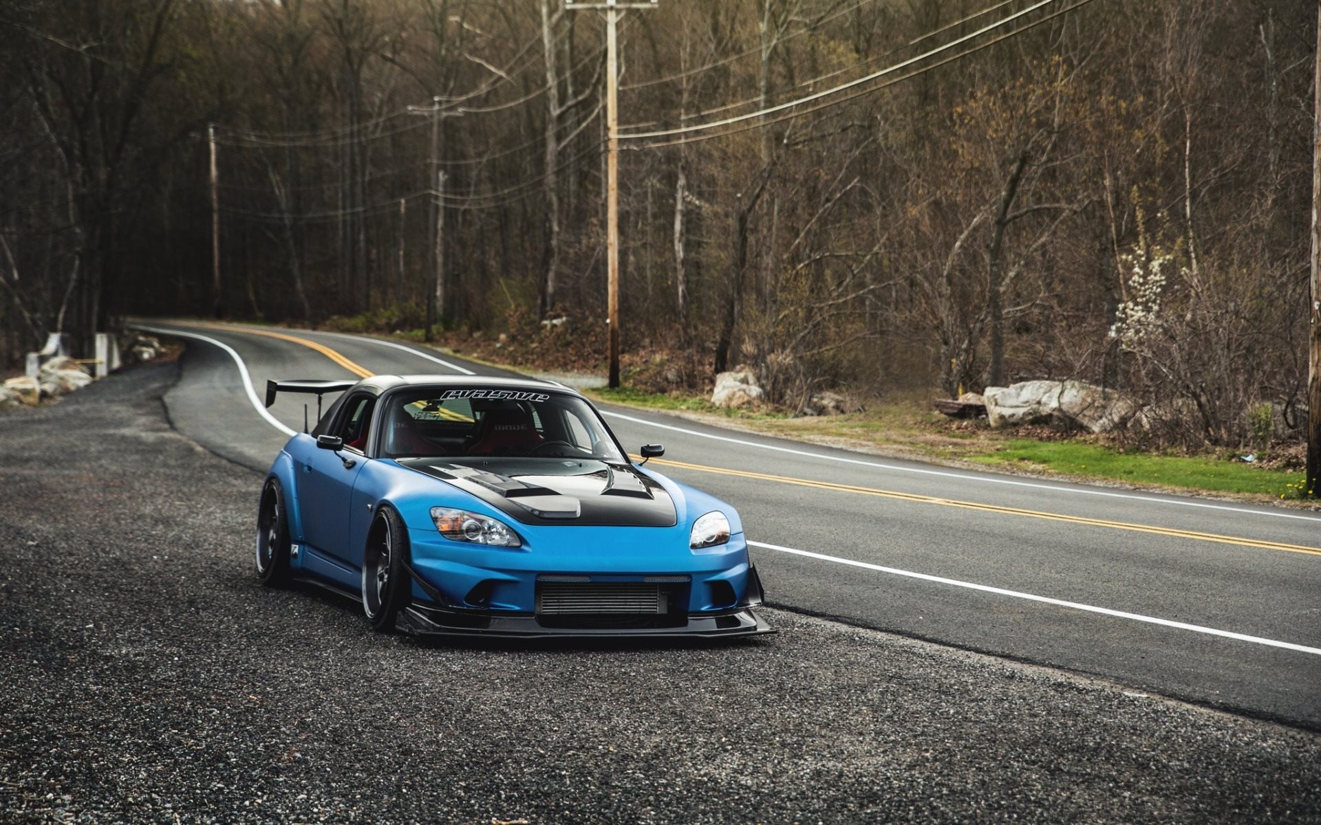 Roadside, Honda S2000 Wallpaper, 1920x1200 HD Desktop