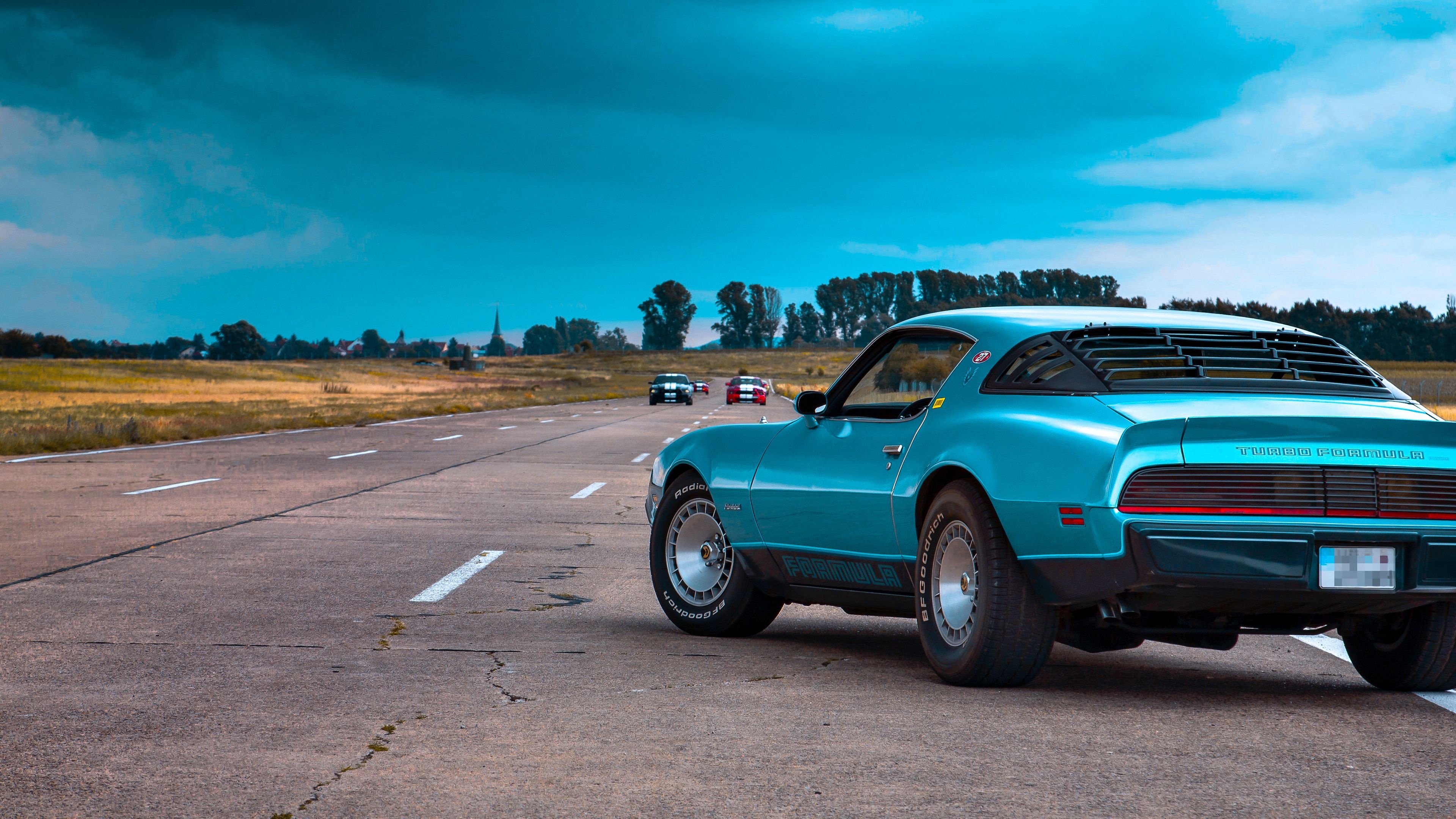 Pontiac Firebird Turbo Formula, TURBO FORMULA, rear window louvers, 4K Desktop wallpaper