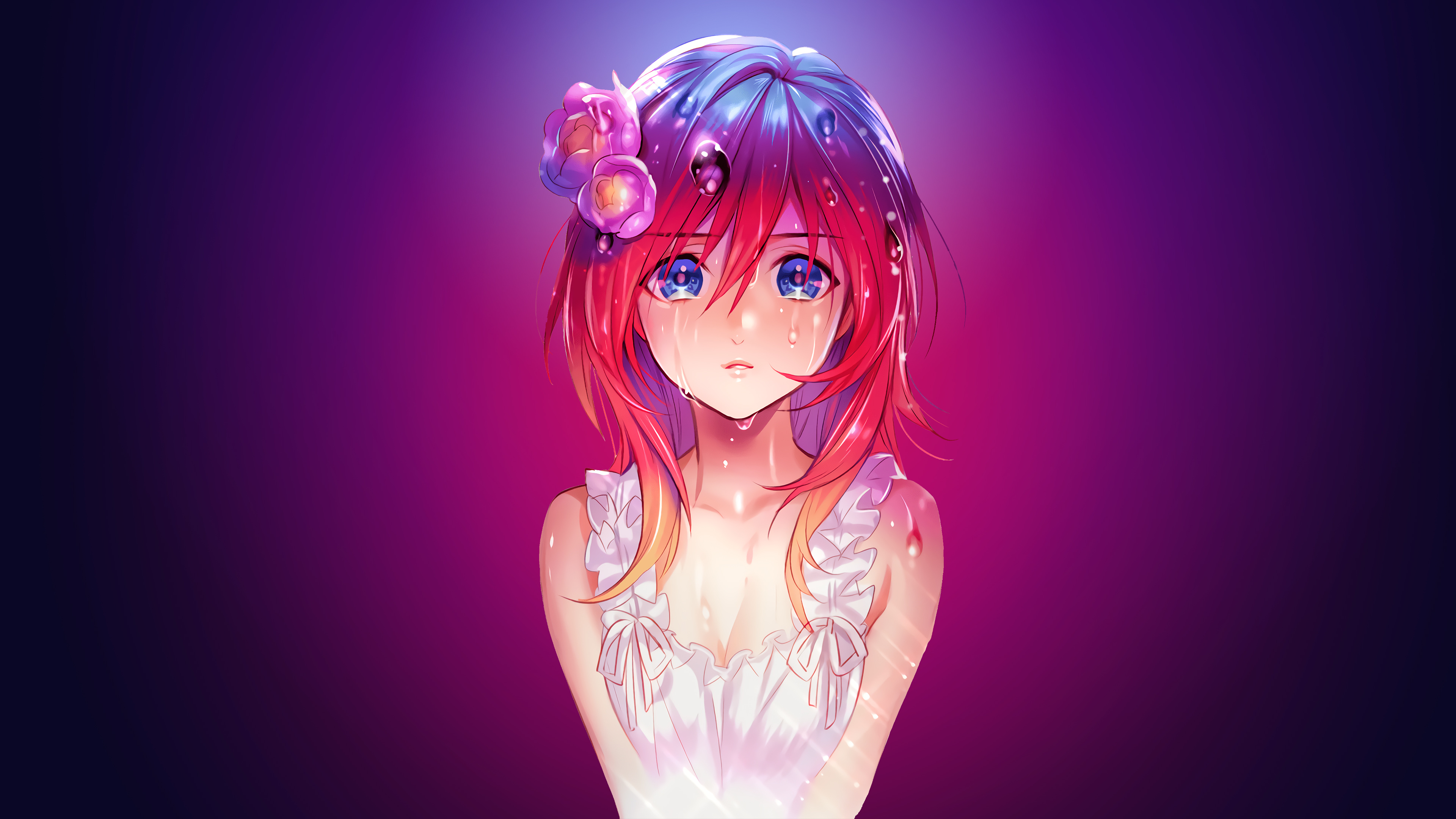 Anime, Pretty Backgrounds Wallpaper, 3840x2160 4K Desktop
