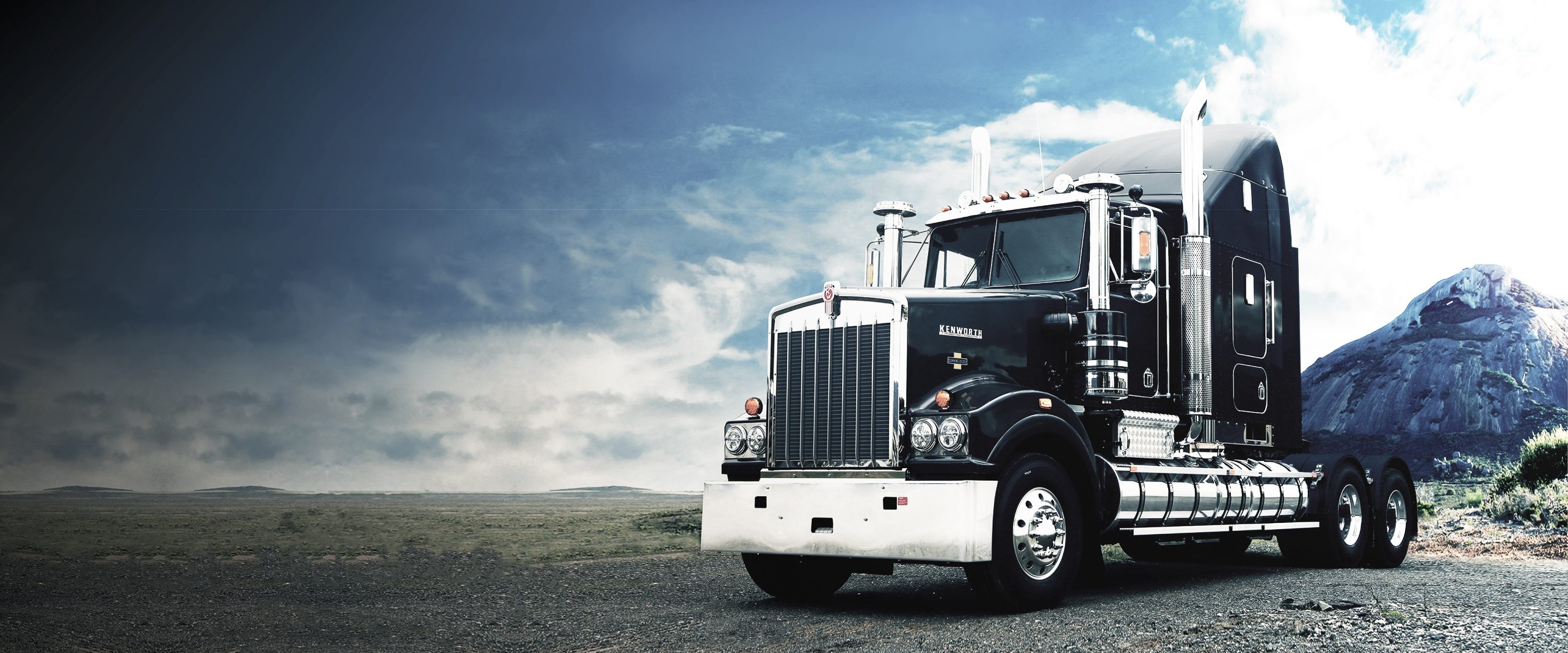 Legend 950, Kenworth Wallpaper, 3000x1250 Dual Screen Desktop