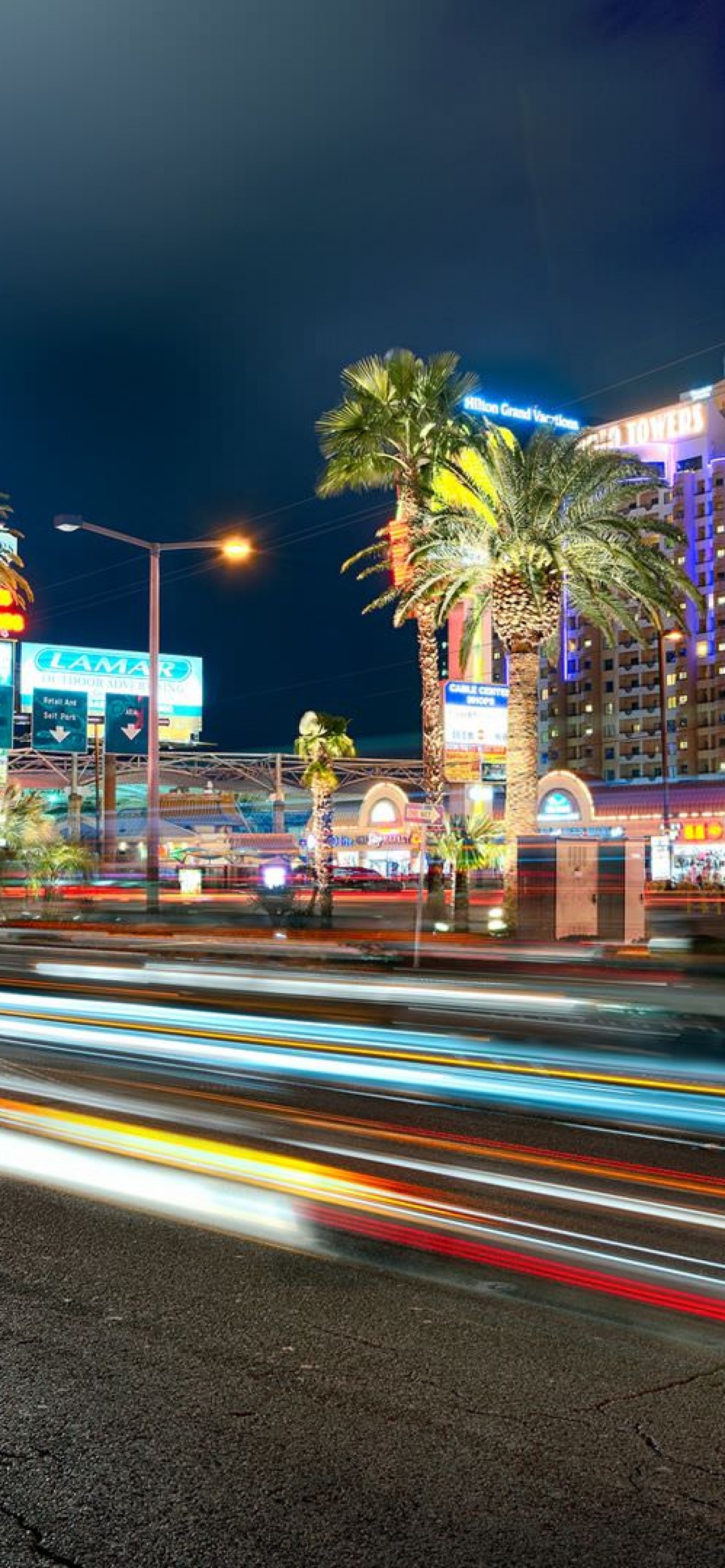 Las Vegas Strip, Ultra HQ wallpaper, iPhone mobile, PC wallpaper, 1170x2540 HD Phone