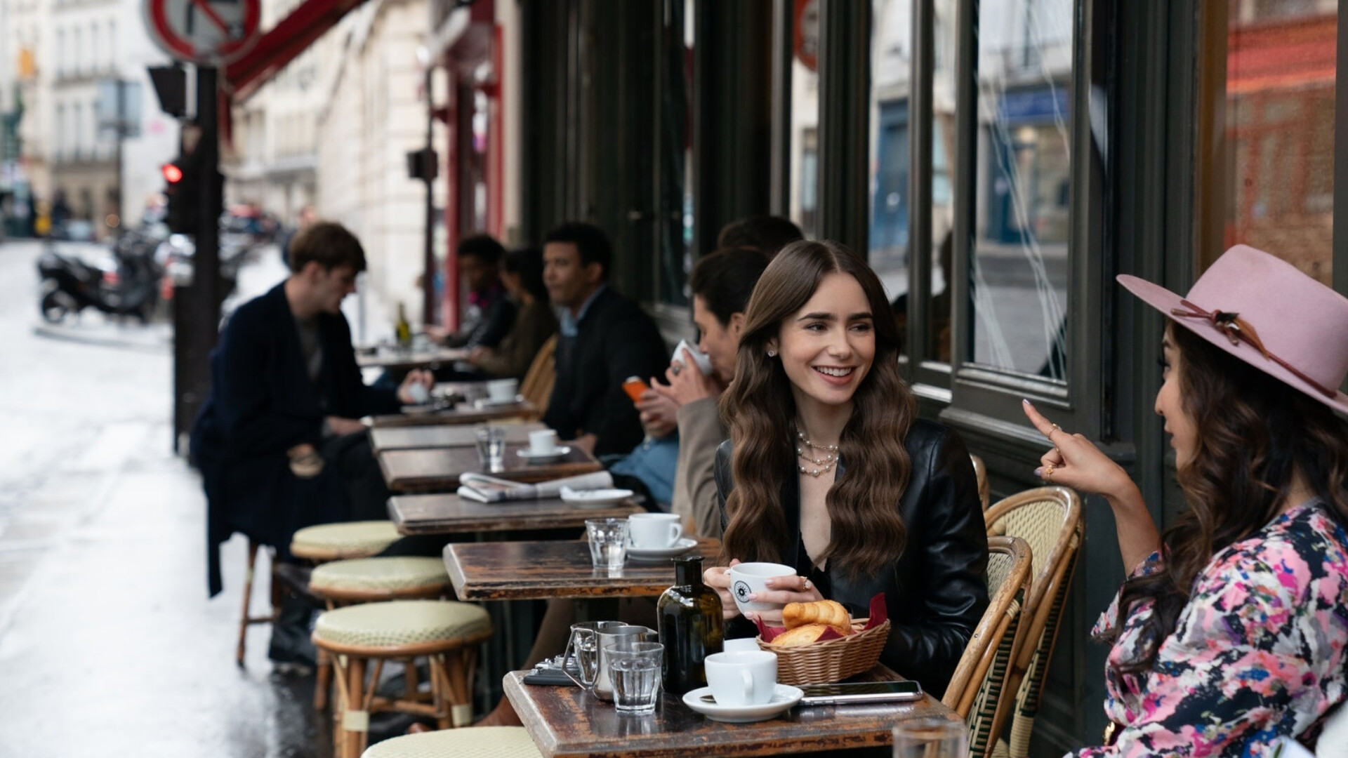 Emily in Paris, Creator's Statement, Cosmopolitan Middle East, 1920x1080 Full HD Desktop