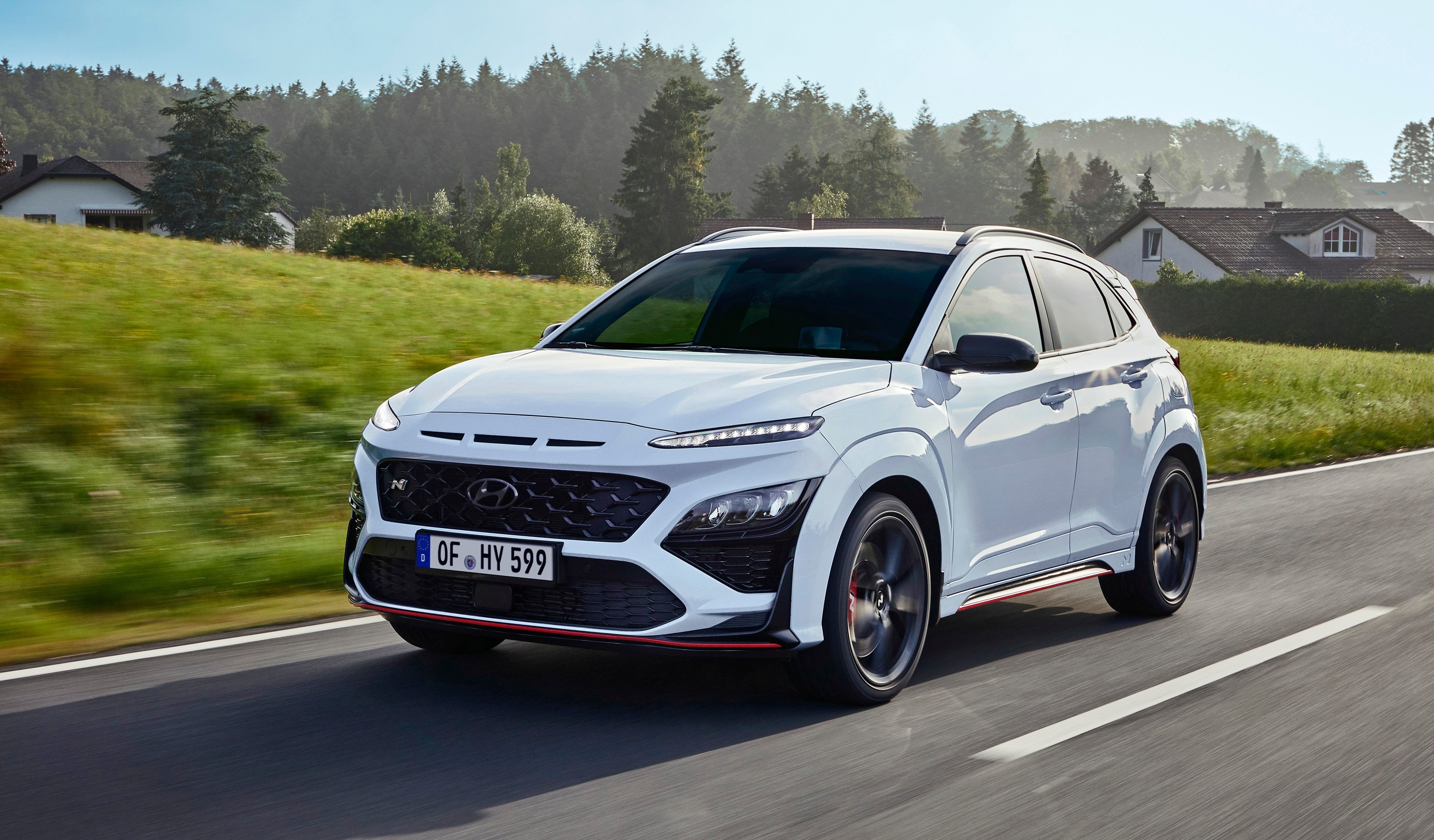 Hyundai Kona N, Rennexpress feature, Korean car market, Performance vehicle, 3550x2080 HD Desktop