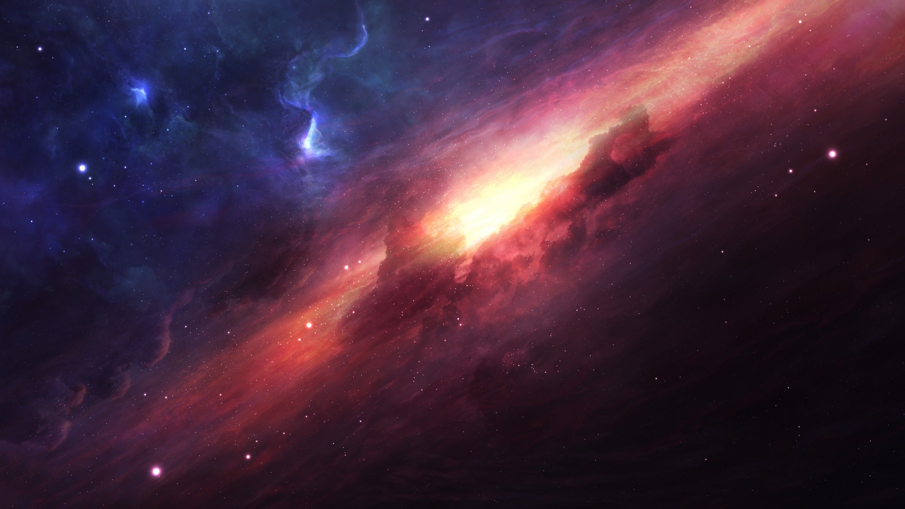 Universe, Astral beauty, Vast cosmos, Stellar wonders, 3840x2160 4K Desktop