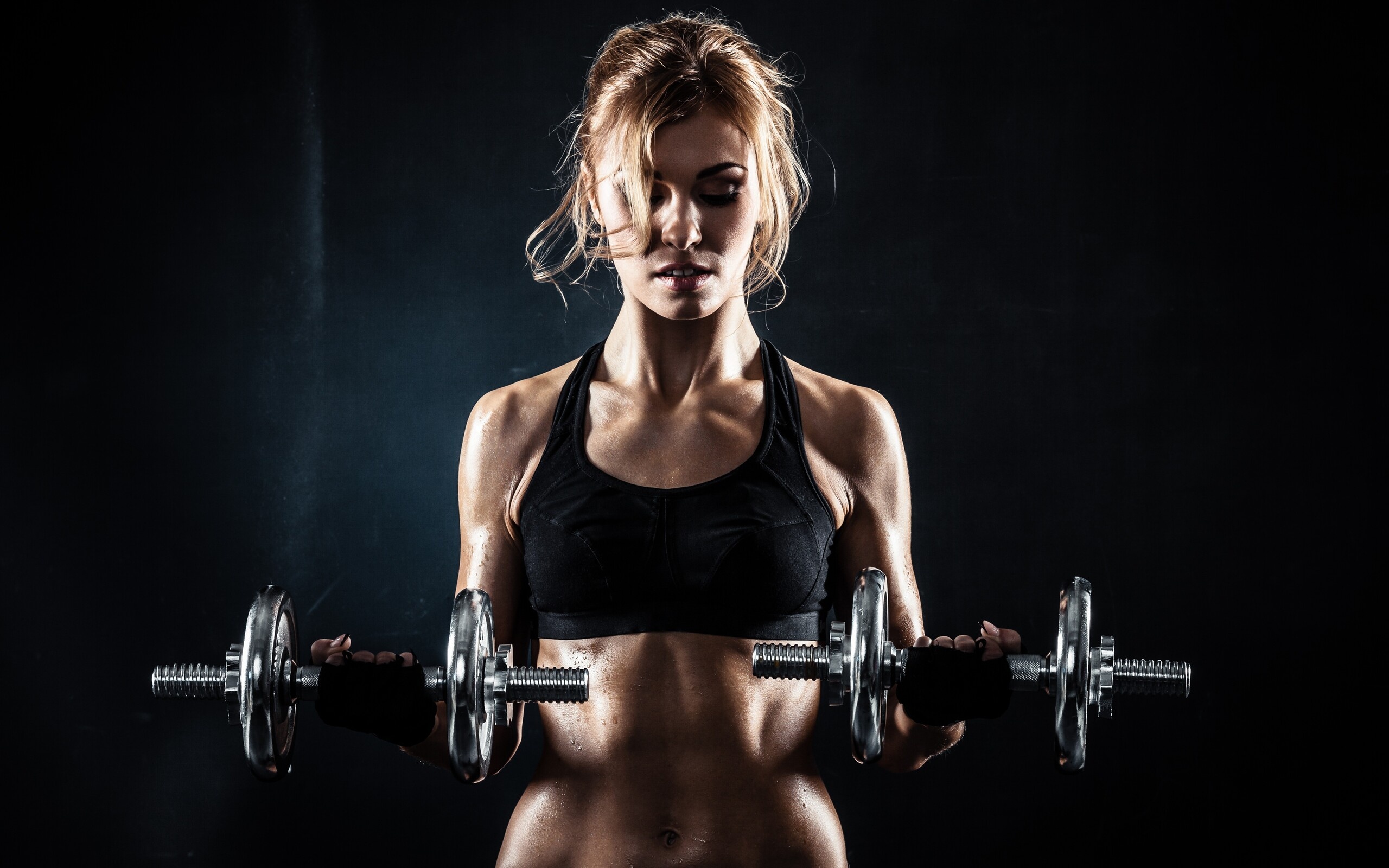 Fitness gym girl, Sony Xperia HD wallpapers, Healthy lifestyle, Active body, 2560x1600 HD Desktop