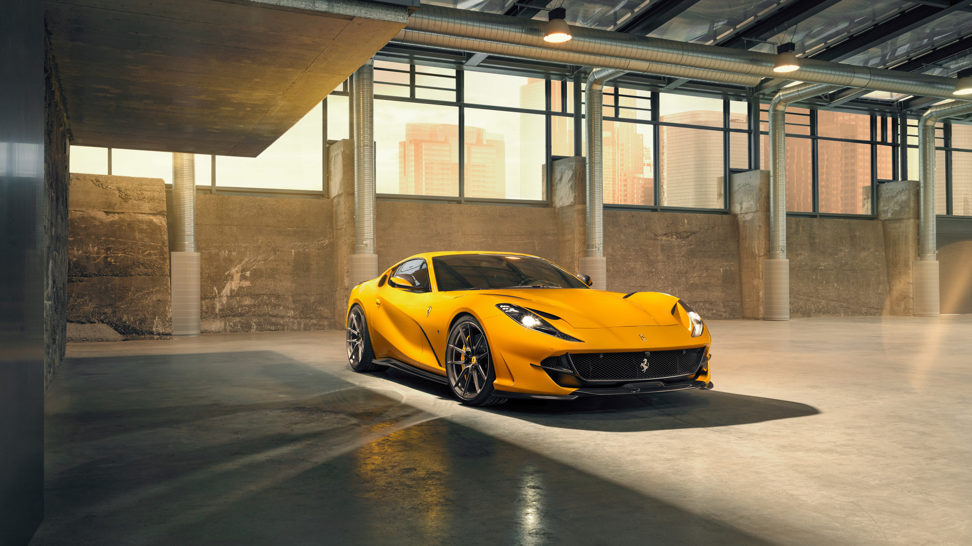 Ferrari 812 Superfast, Novitec customization, Ultra HD wallpaper, Unparalleled power, 3840x2160 4K Desktop