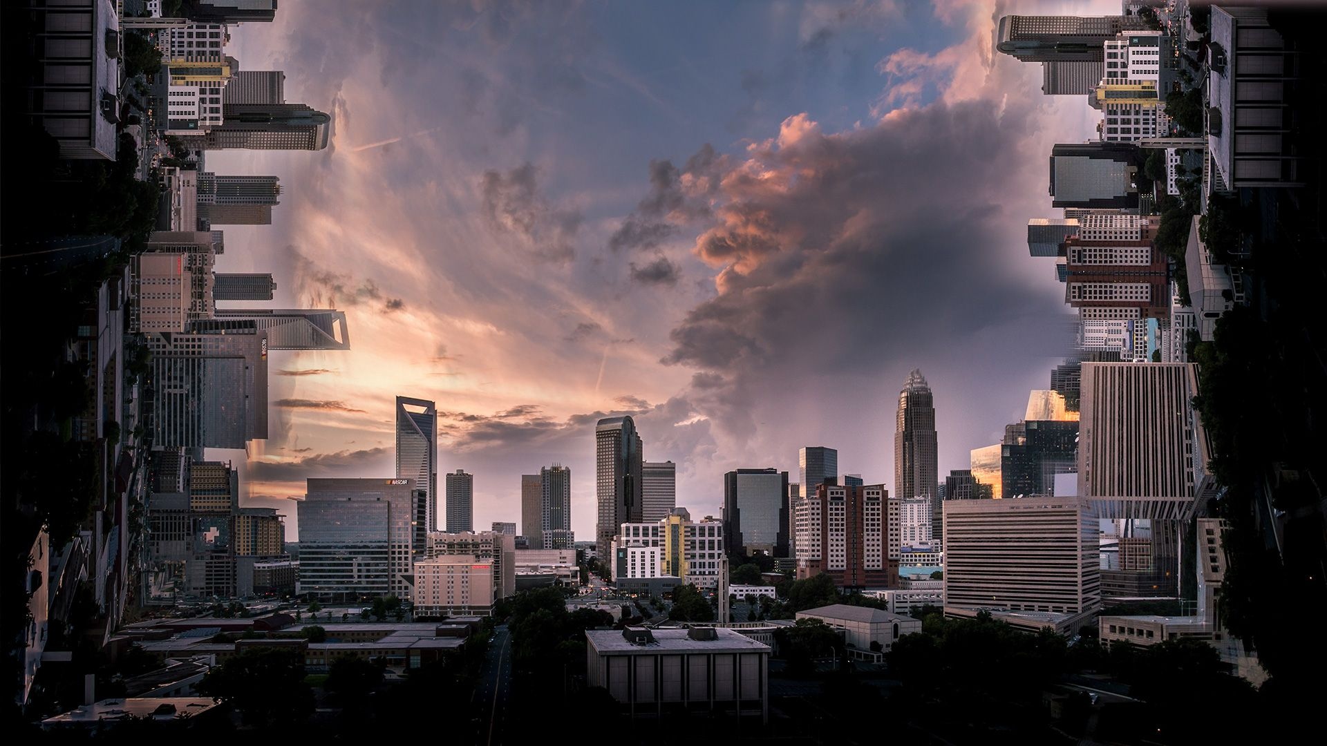 Inception, Dreams within dreams, Cityscapes, World bending, 1920x1080 Full HD Desktop