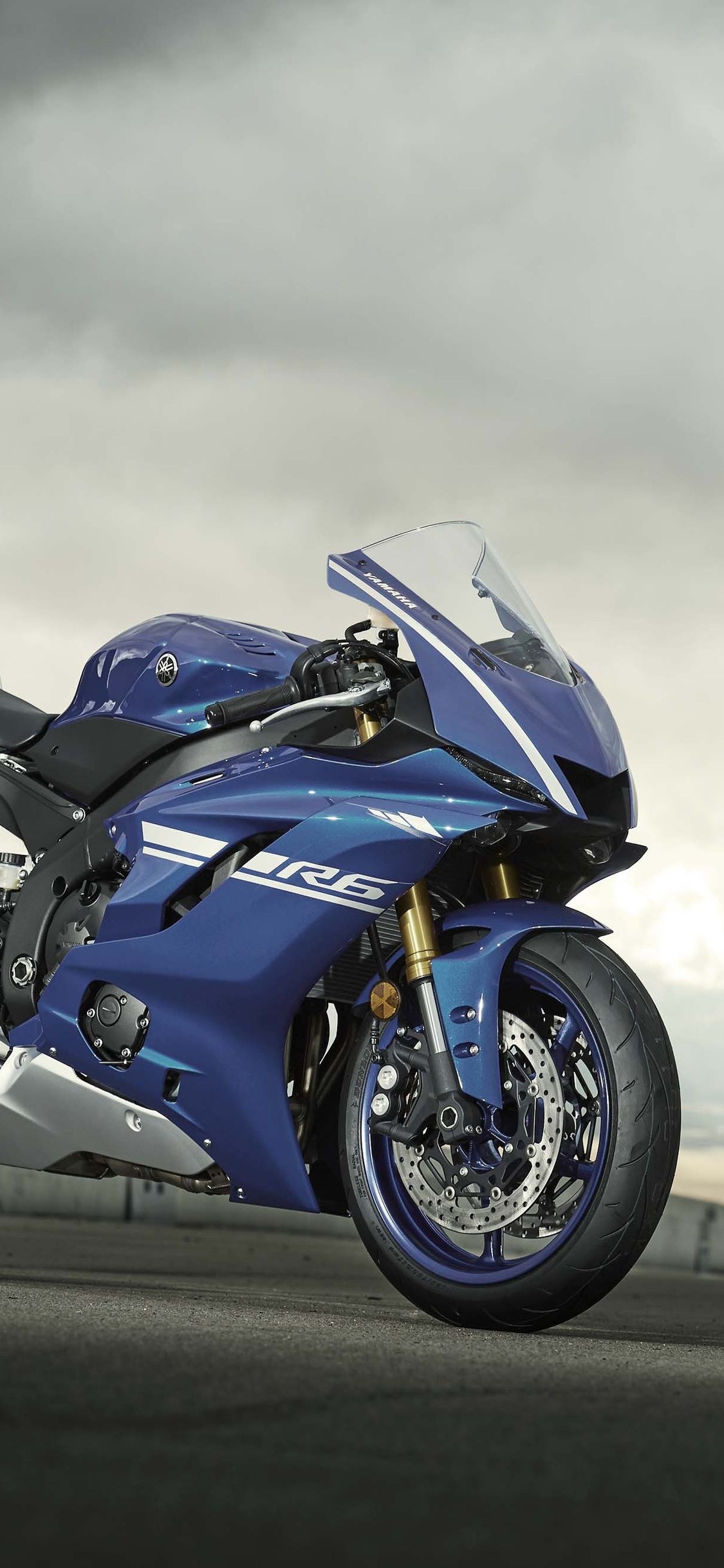 Yamaha YZF-R6, Cutting-edge technology, Superior control, Thrilling acceleration, 1130x2440 HD Phone