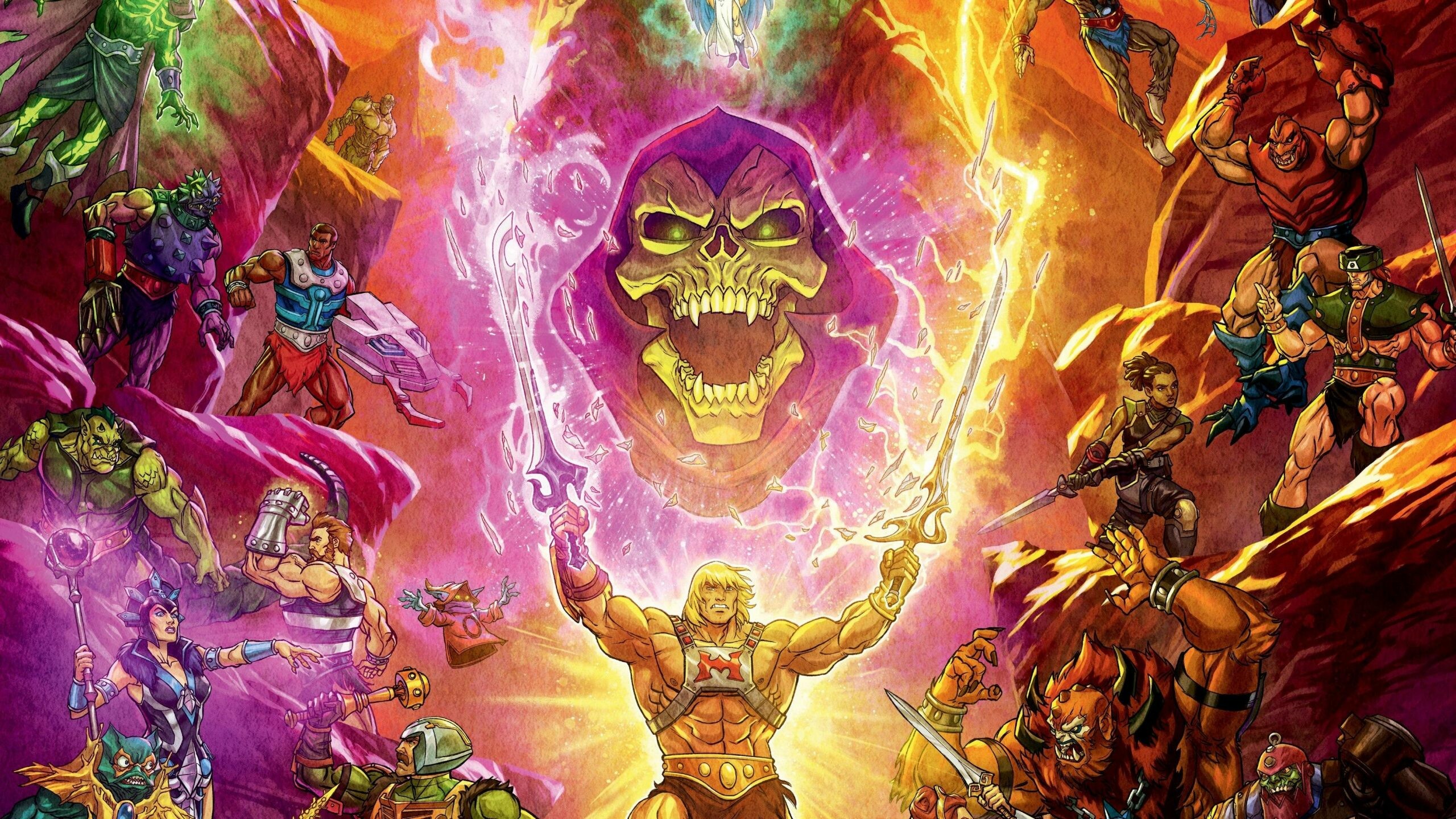 He-Man (Comics), Masters of the Universe game, Action-packed gameplay, Adventure, 2560x1440 HD Desktop