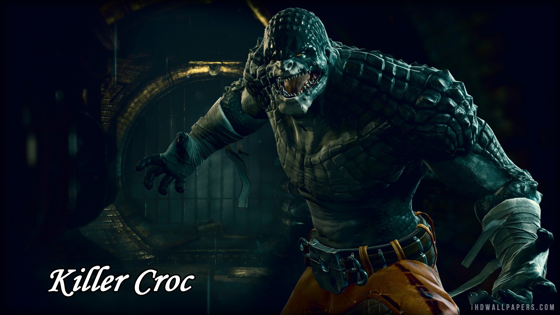 Killer Croc, Batman: Arkham Origins, HD Wallpaper, 1920x1080 Full HD Desktop