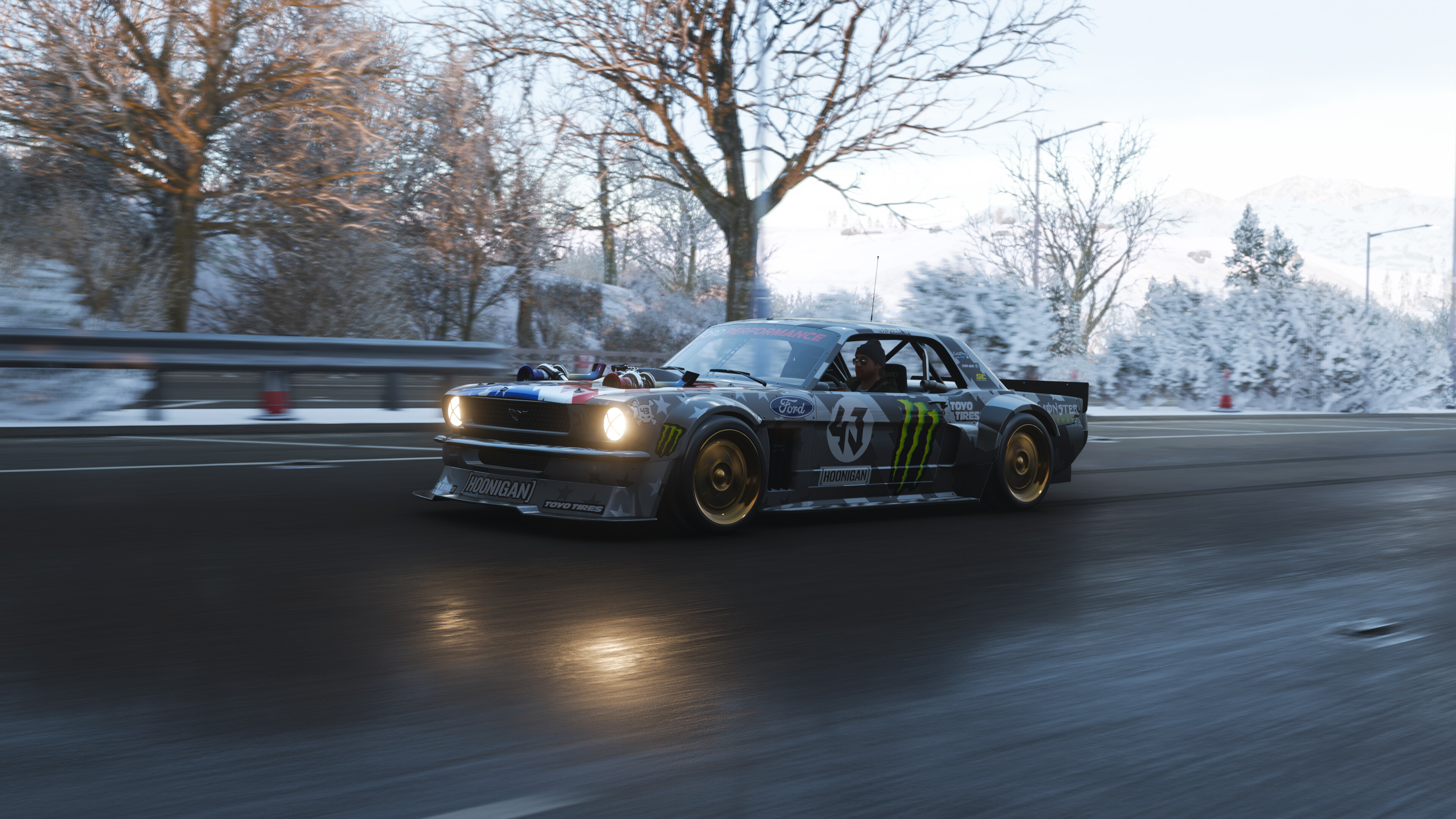 Mustang Hoonicorn, Forza Horizon Wallpaper, 3840x2160 4K Desktop