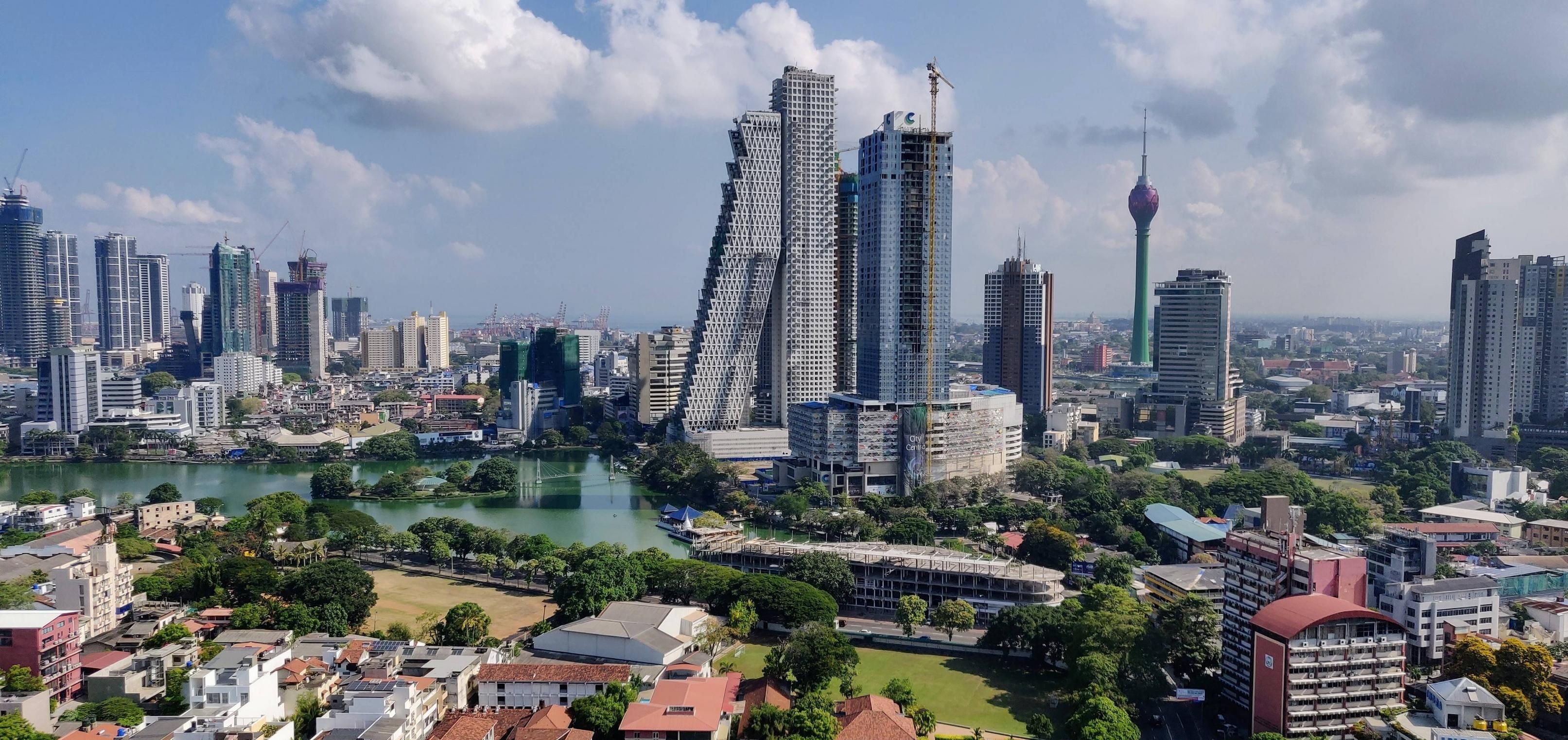 Colombo, Sri Lanka, Cities, Buildings, 3230x1530 Dual Screen Desktop