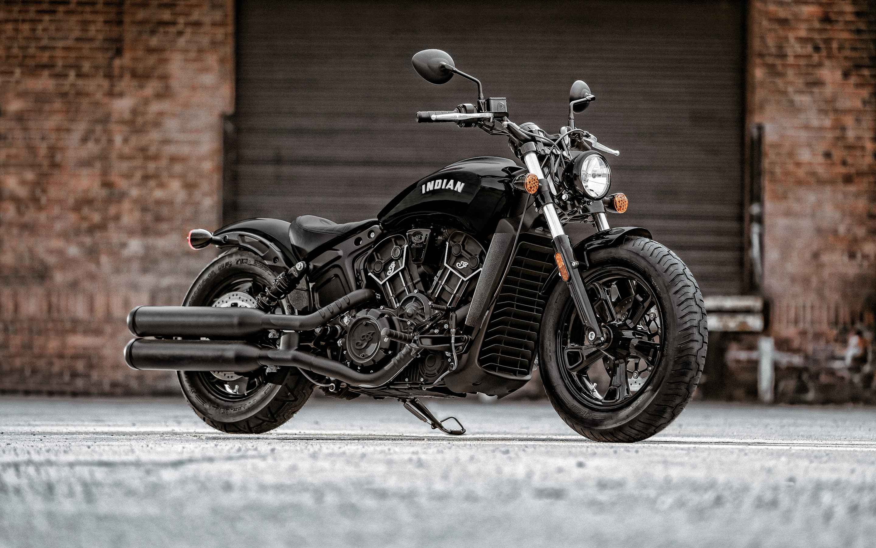 Scout Bobber, Indian Motorcycles Wallpaper, 2880x1800 HD Desktop