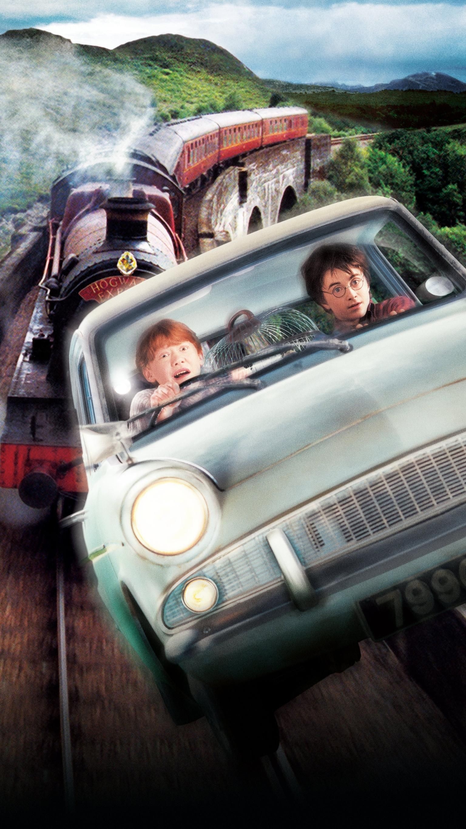 Chamber of Secrets, Harry Potter phone, Movie poster, Wizarding world, 1540x2740 HD Phone