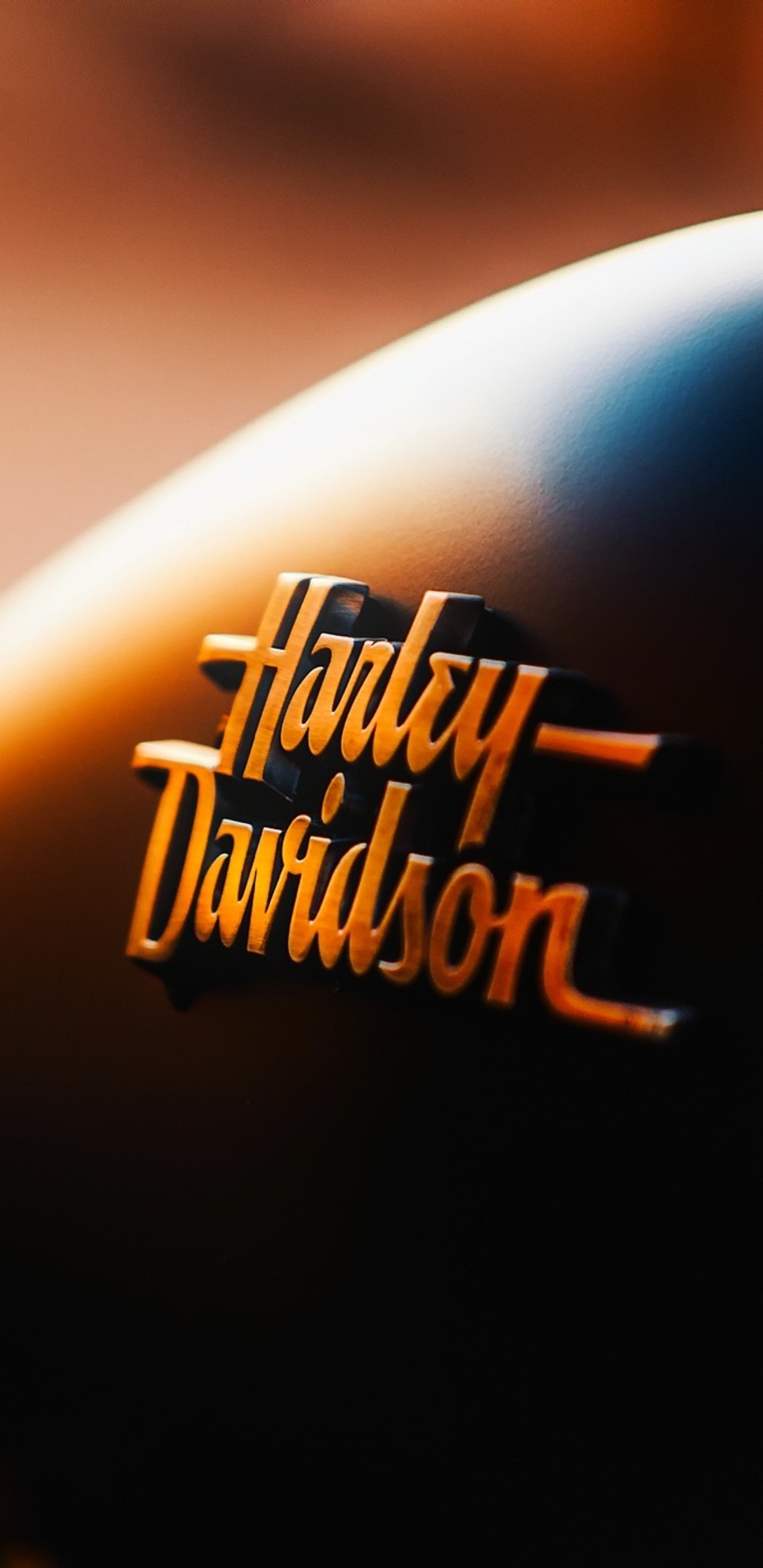 Volume Logo, Harley-Davidson Logo Wallpaper, 1440x2960 HD Phone
