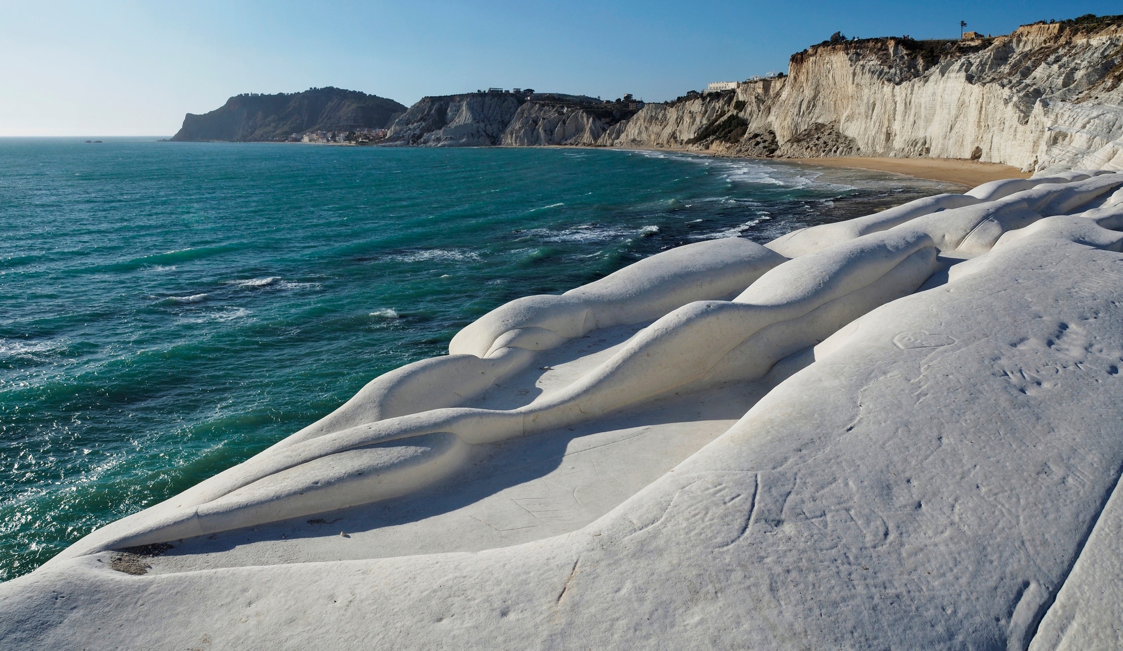 Scala dei Turchi, Elon Musk, felsen vor Sizilien, Travelbook, 2280x1320 HD Desktop