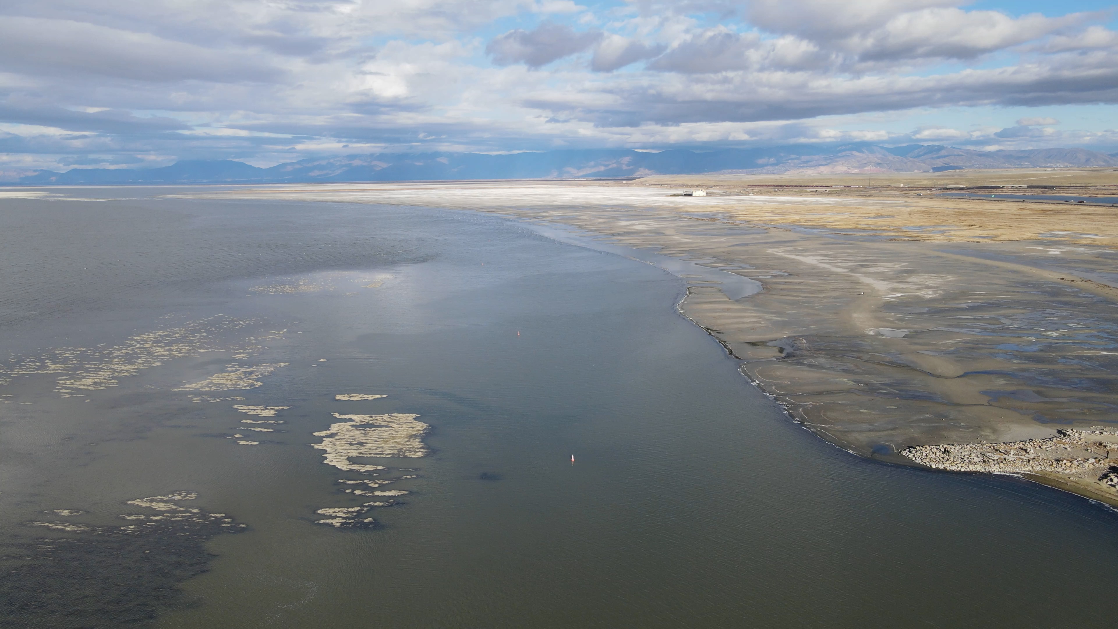 New map on Great Salt Lake, Salt Lake Tribune report, Accuweather's analysis, Updated information, 3840x2160 4K Desktop