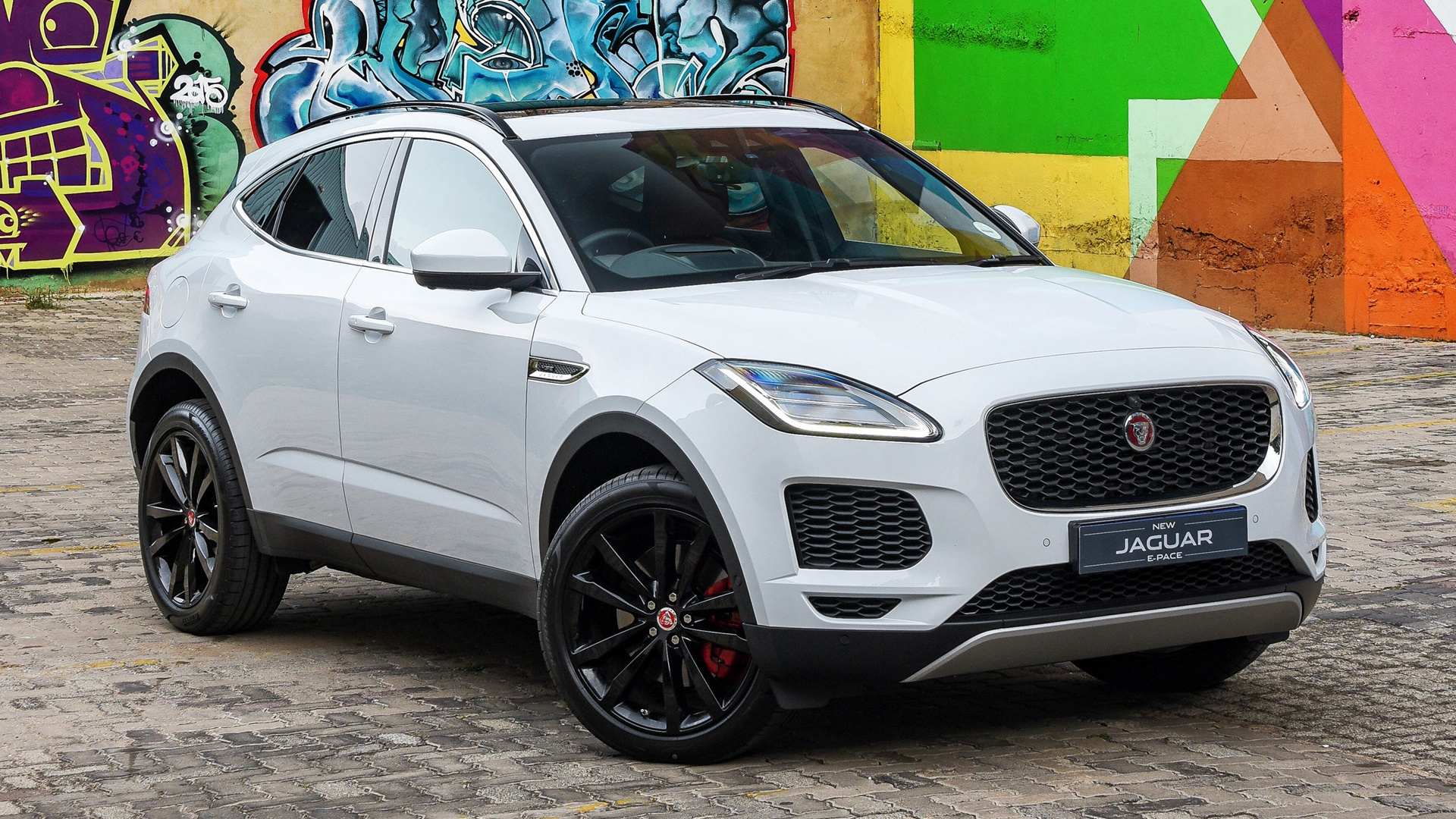 Jaguar E-PACE, Dynamic performance, Striking design, Exhilarating drive, 1920x1080 Full HD Desktop