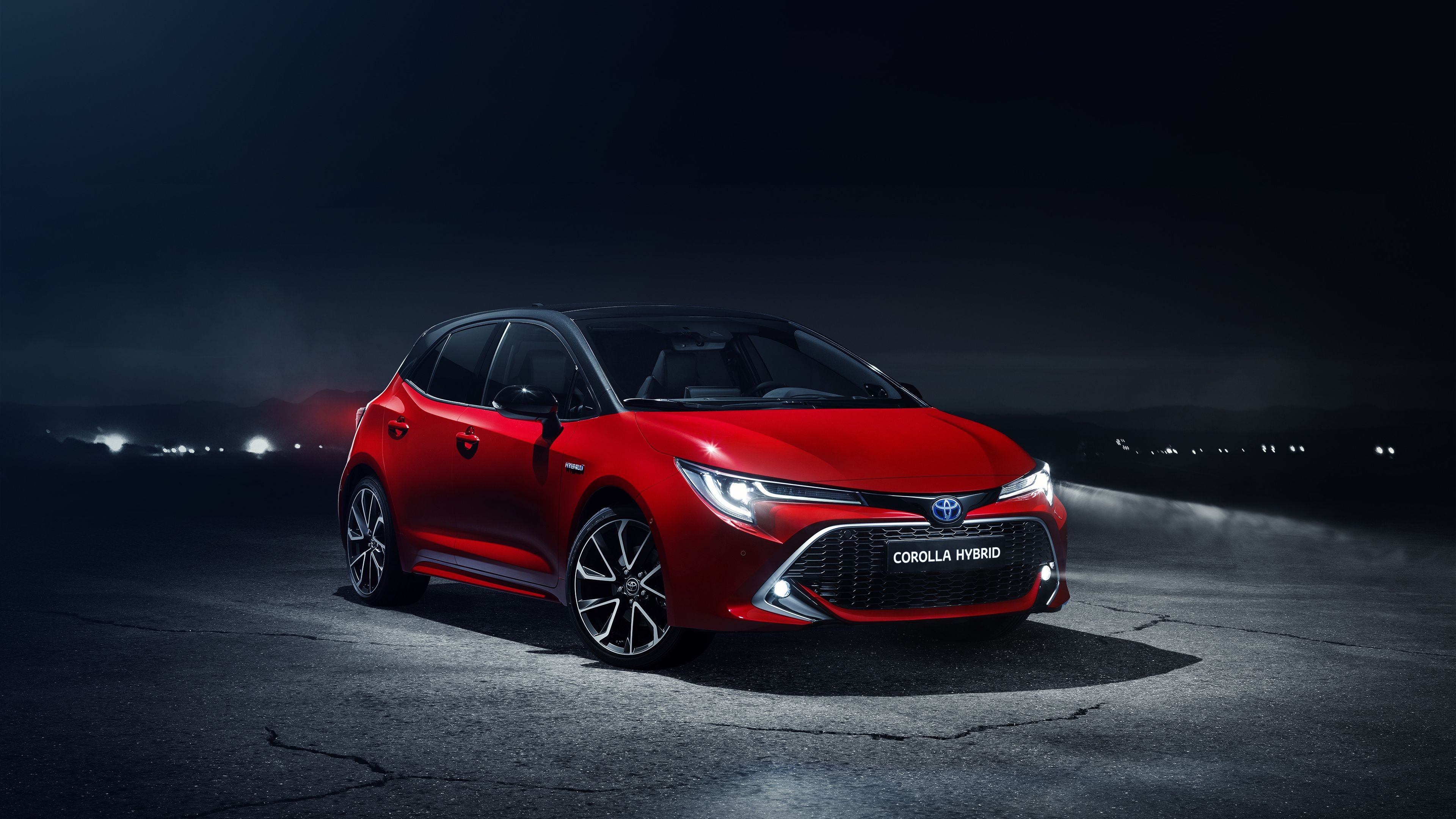 Hybrid Hatchback, Toyota Corolla Wallpaper, 3840x2160 4K Desktop