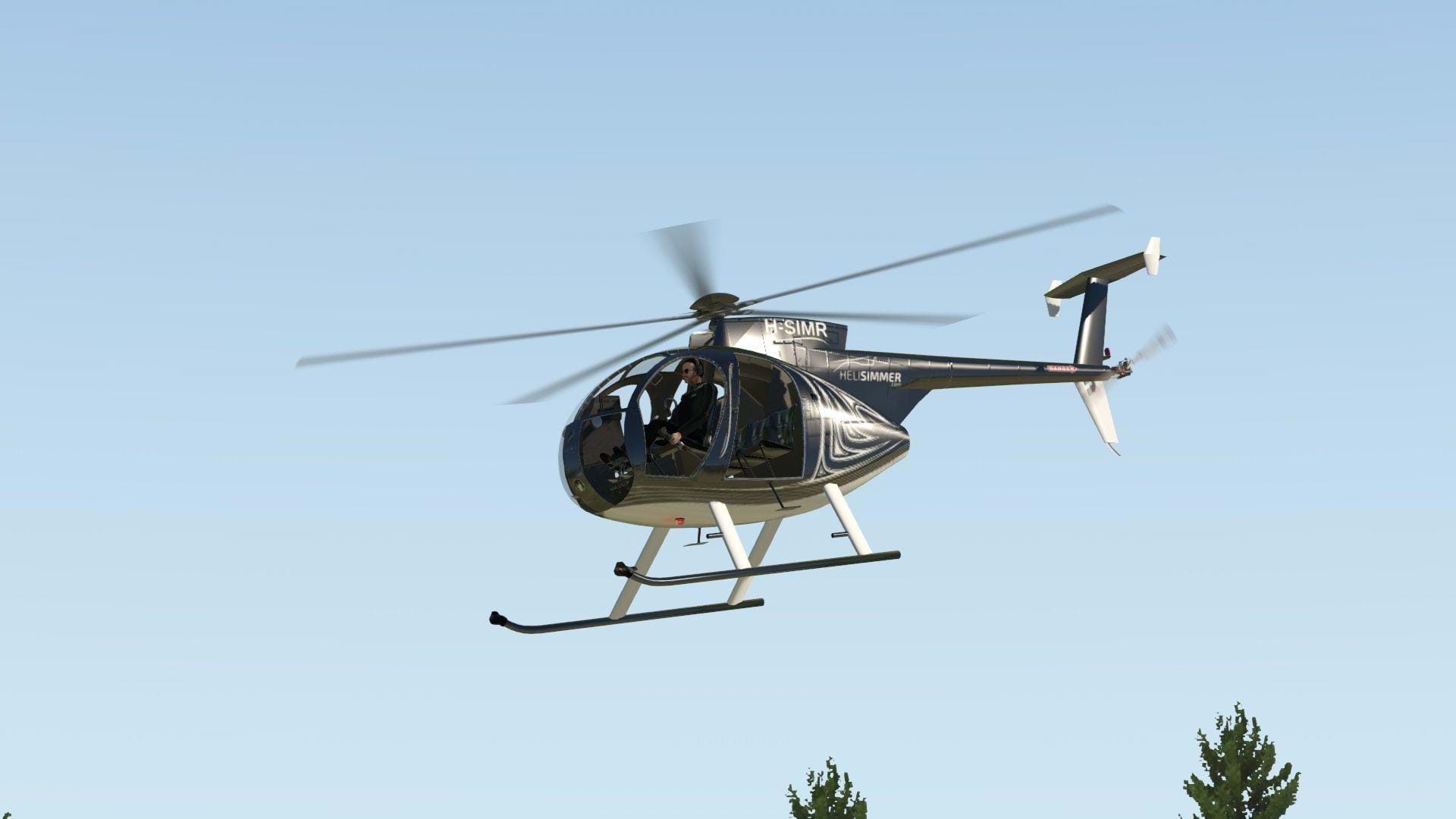 Review: BrettS Hughes 500D for X-Plane 1920x1080