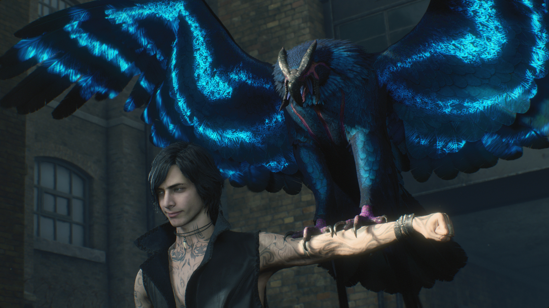 V, Griffon, Devil May Cry 5, Full HD Desktop wallpaper