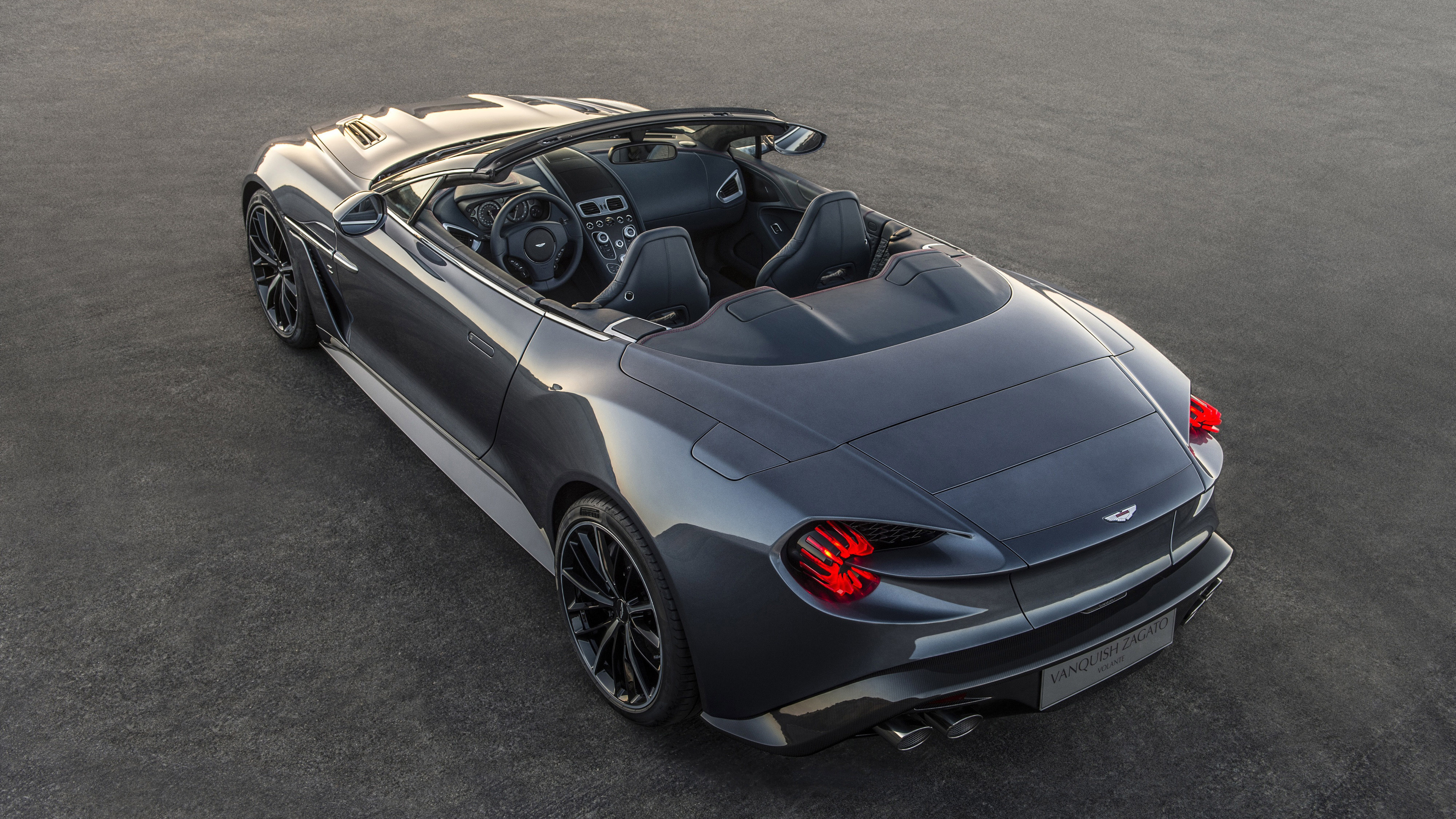 Aston Martin Speedster, Zagato wallpapers, Luxury cars, Aston Martin, 3840x2160 4K Desktop