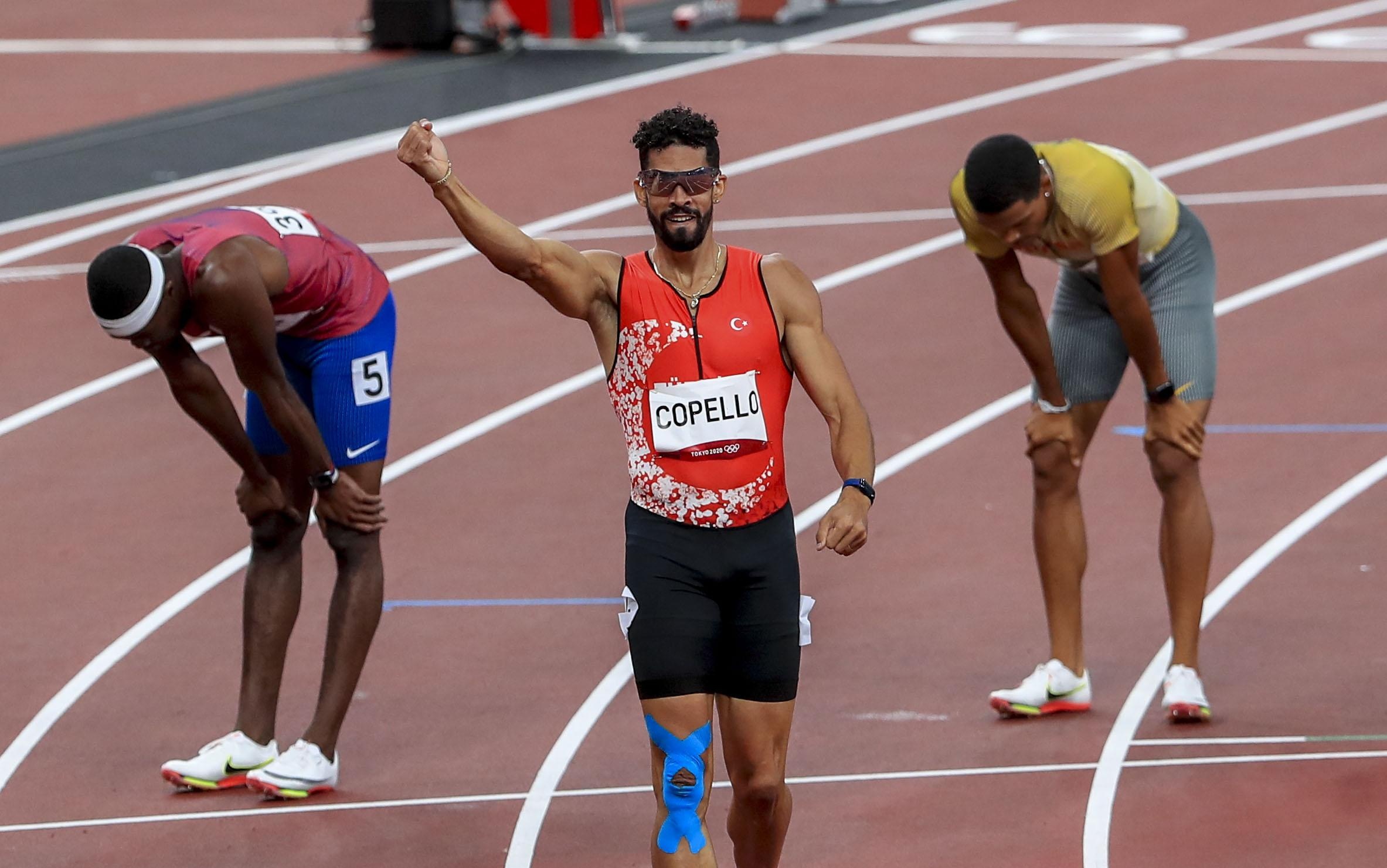 Yasmani Copello Escobar, Tokyo 2020 finalist, Turkish pride, Athletic excellence, 2370x1490 HD Desktop