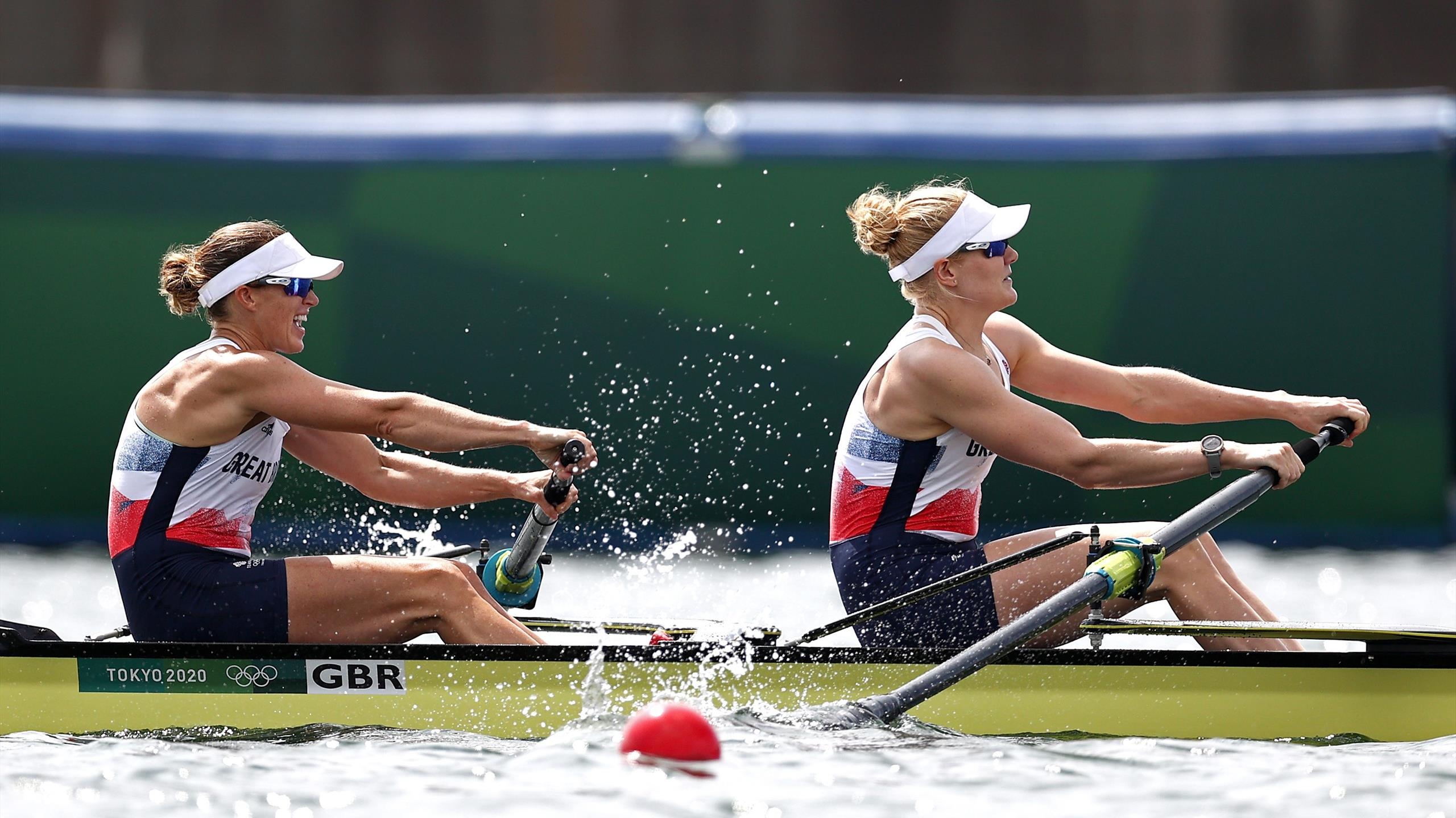 Helen Glover and Polly Swann, Rowing Wallpaper, 2560x1440 HD Desktop