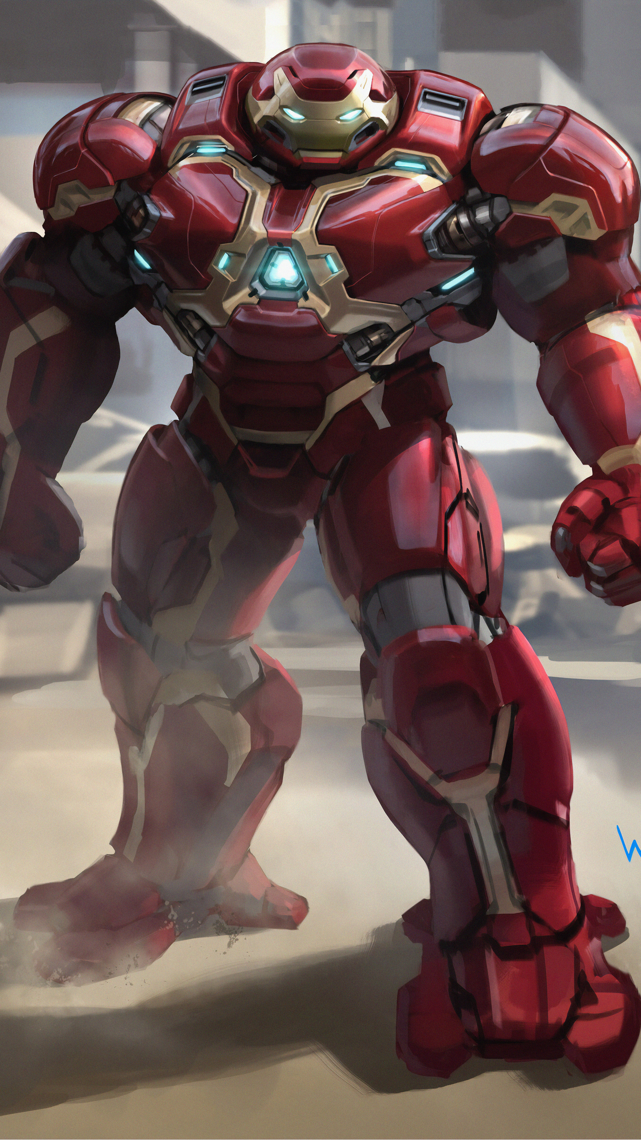 Hulkbuster, 4K Hulkbuster artwork, Xperia Z5 Premium, 4K wallpapers, 2160x3840 4K Phone