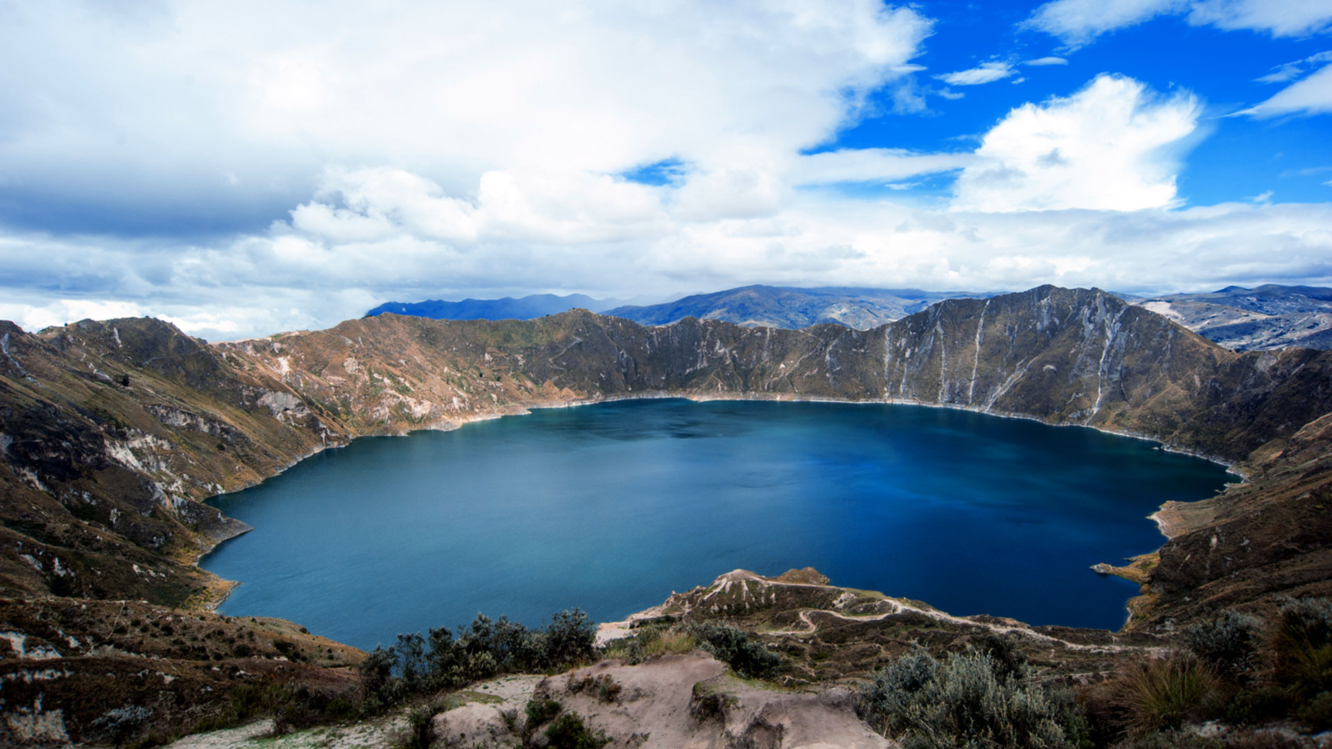 Poncho chocolate trail, Gulliver expeditions, Desktop mobile tablet, Quilotoa, 1920x1080 Full HD Desktop