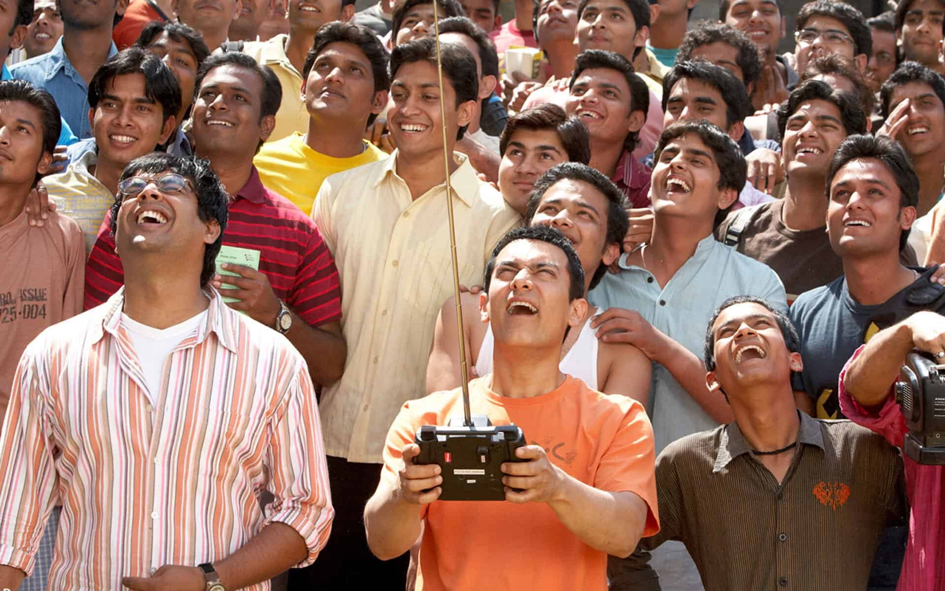 Omi Vaidya, 3 idiots movie, Silencer character, Iconic performance, 1920x1200 HD Desktop