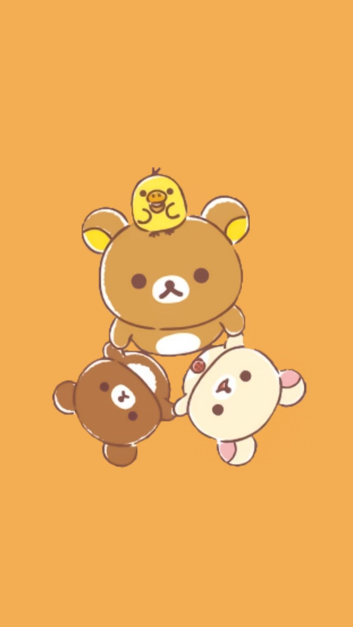 Rilakkuma, Rilakkuma wallpaper, Hello Kitty iPhone wallpaper, 1160x2050 HD Phone