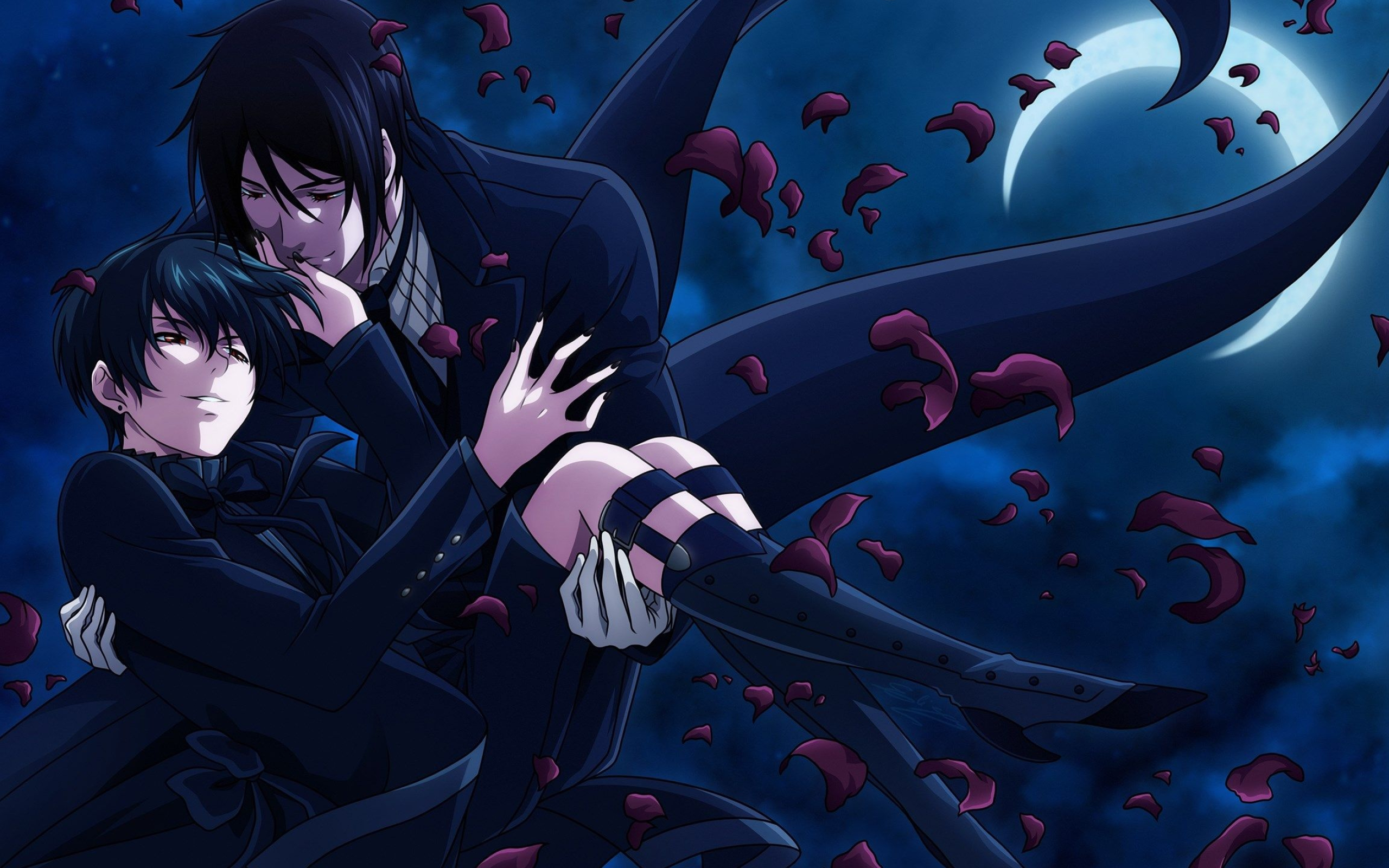 Black Butler, Anime, Dark aesthetic, Gothic fantasy, 2560x1600 HD Desktop